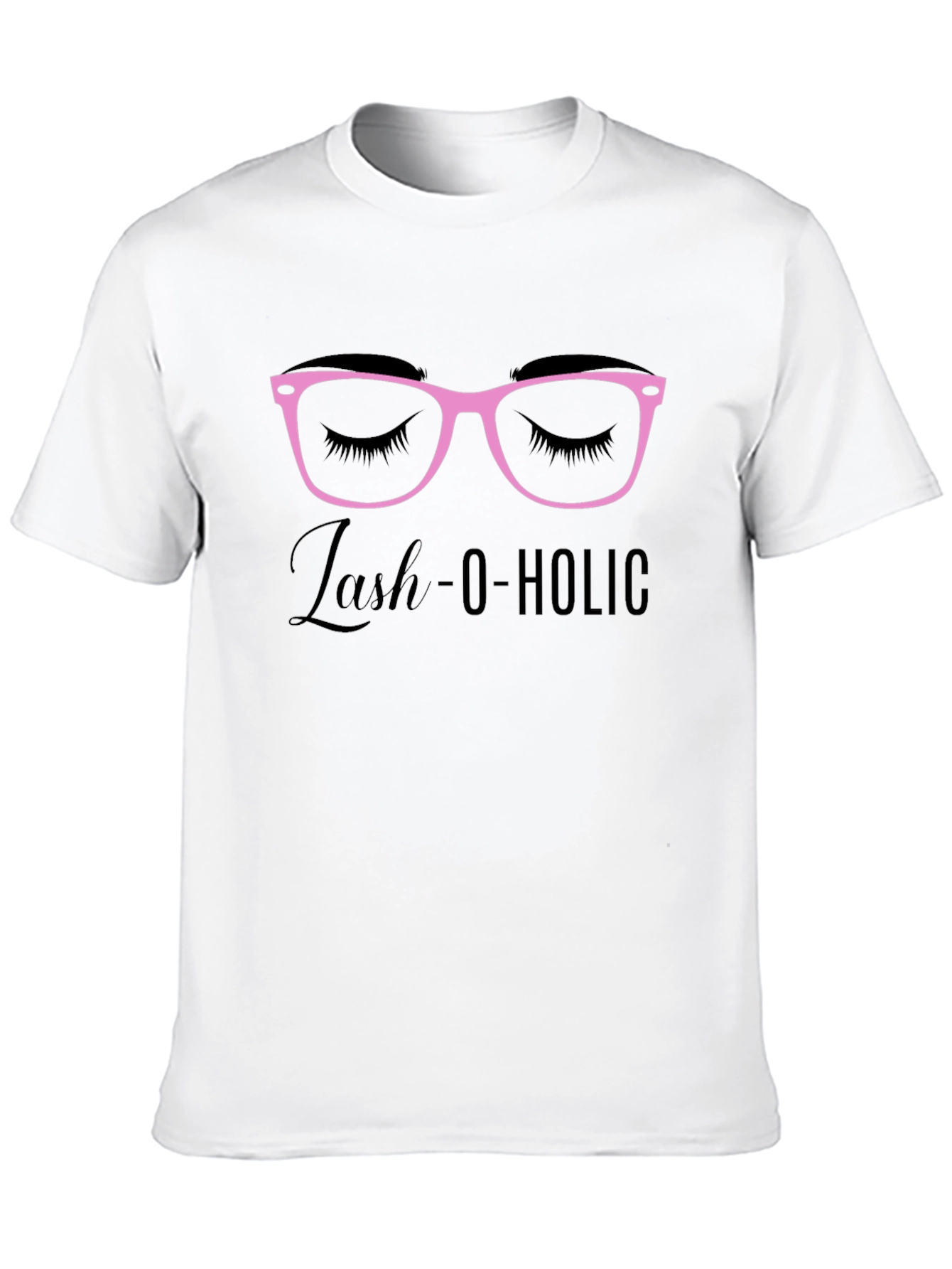 Black Lash-o-Holic Graphic T-Shirt view 10