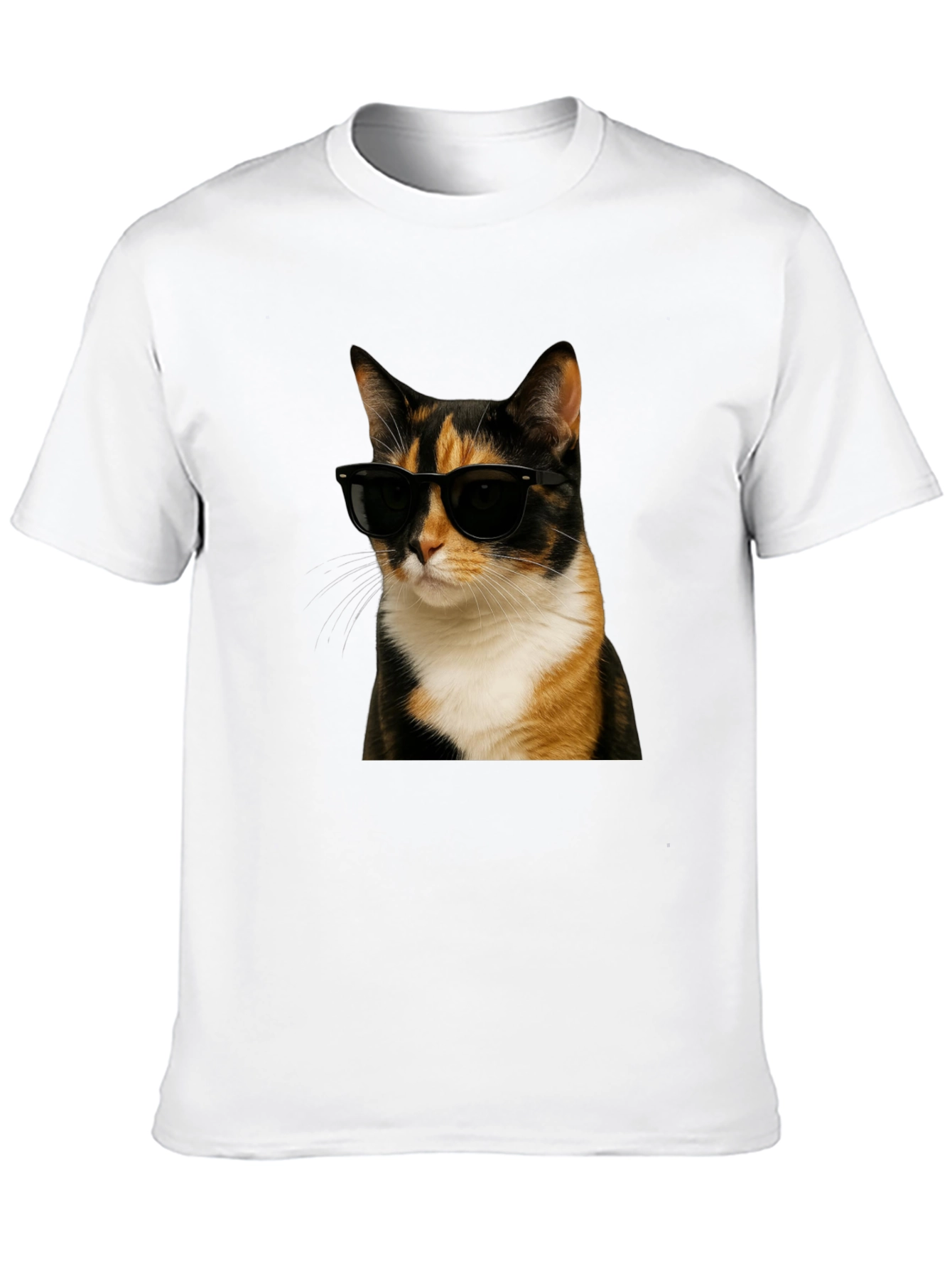 Black Cool Cat Graphic T-Shirt - Black view 10