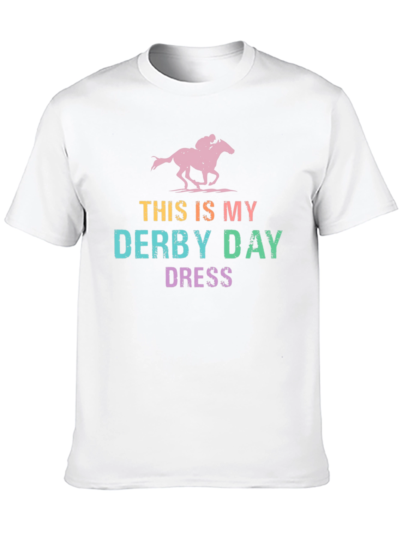 Black Derby Day T-Shirt - This is My Derby Day Dress view 10