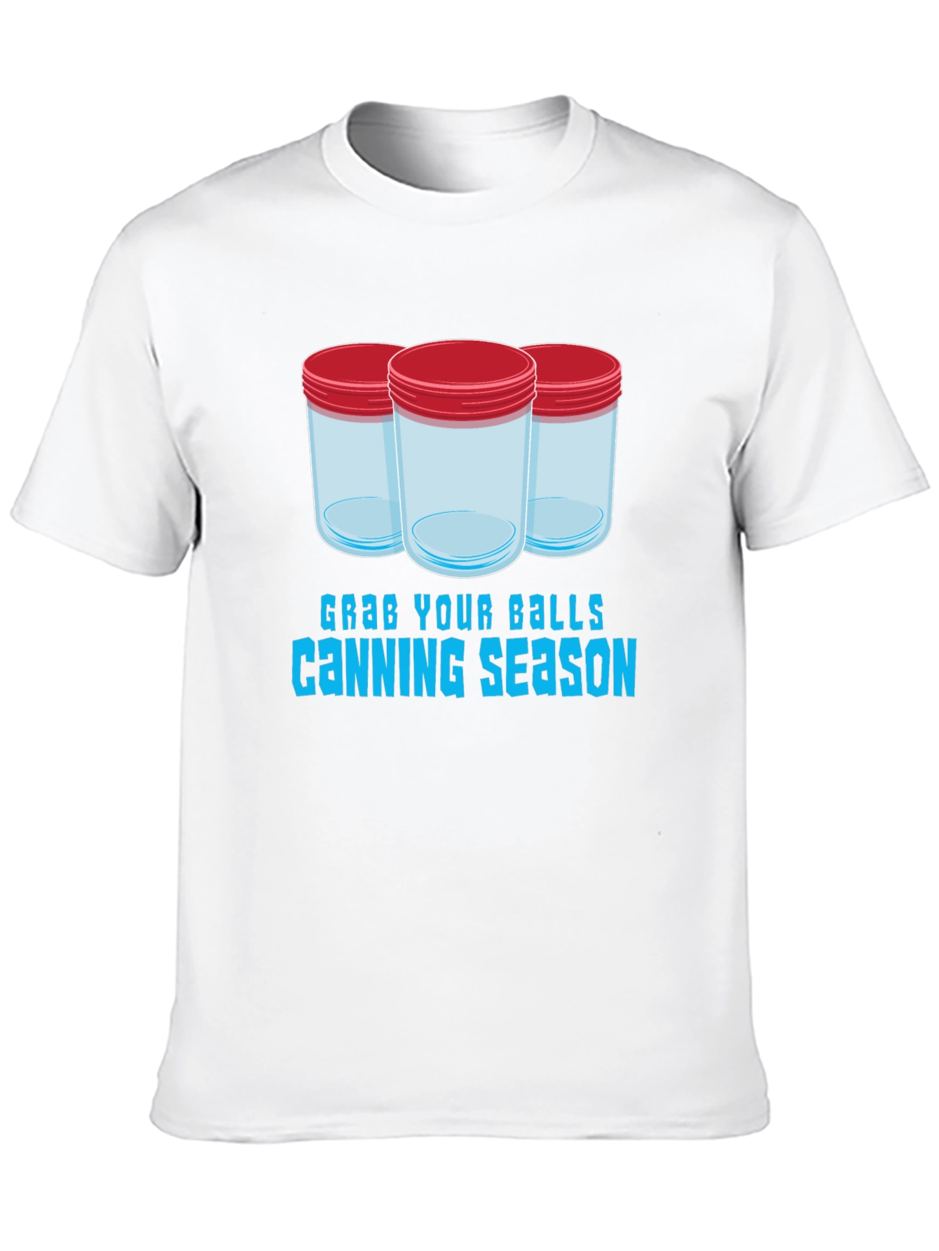 Black Grab Your Balls Canning Season T-Shirt view 10