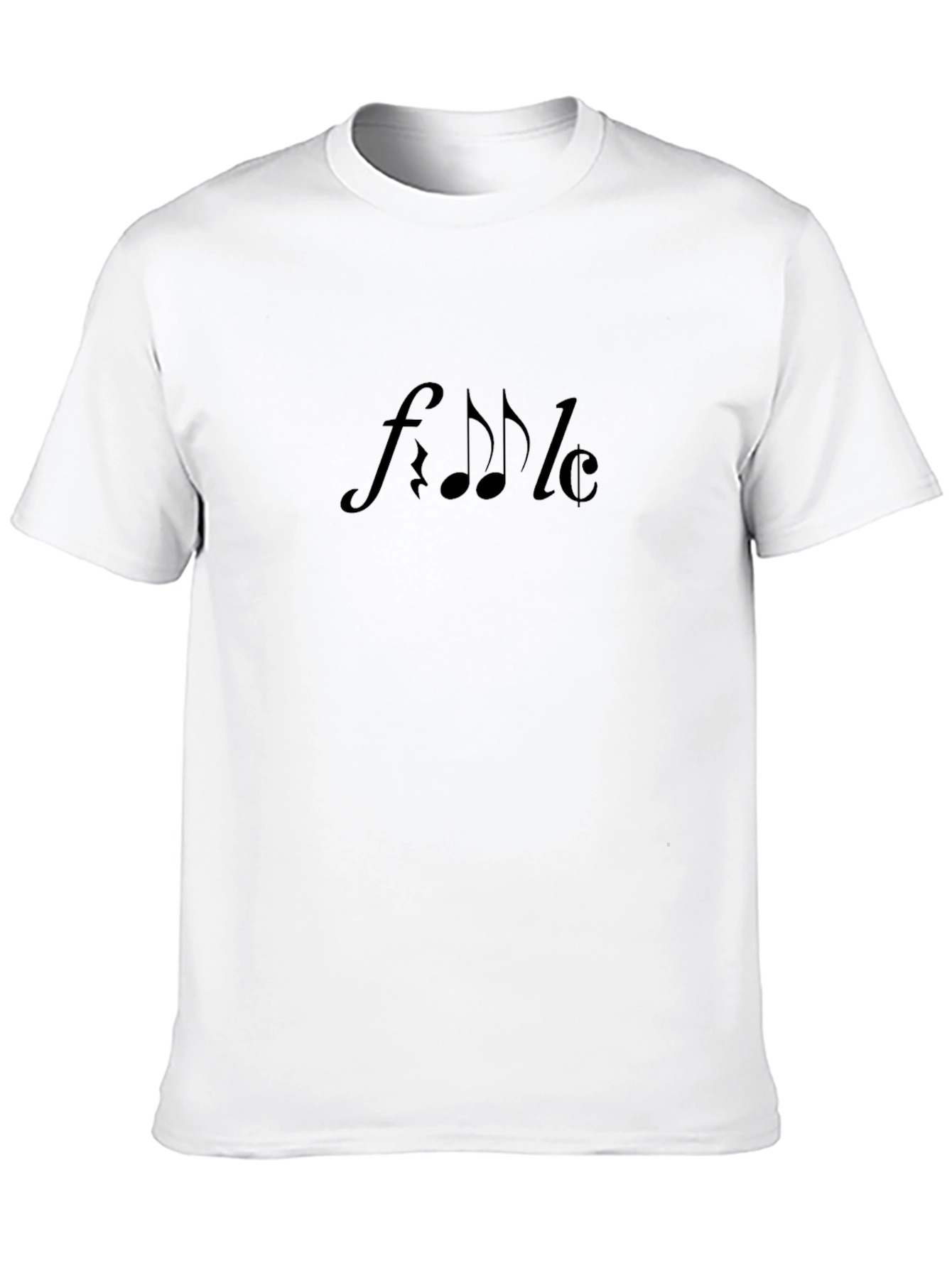 Black Musical Note Graphic Black T-Shirt view 10
