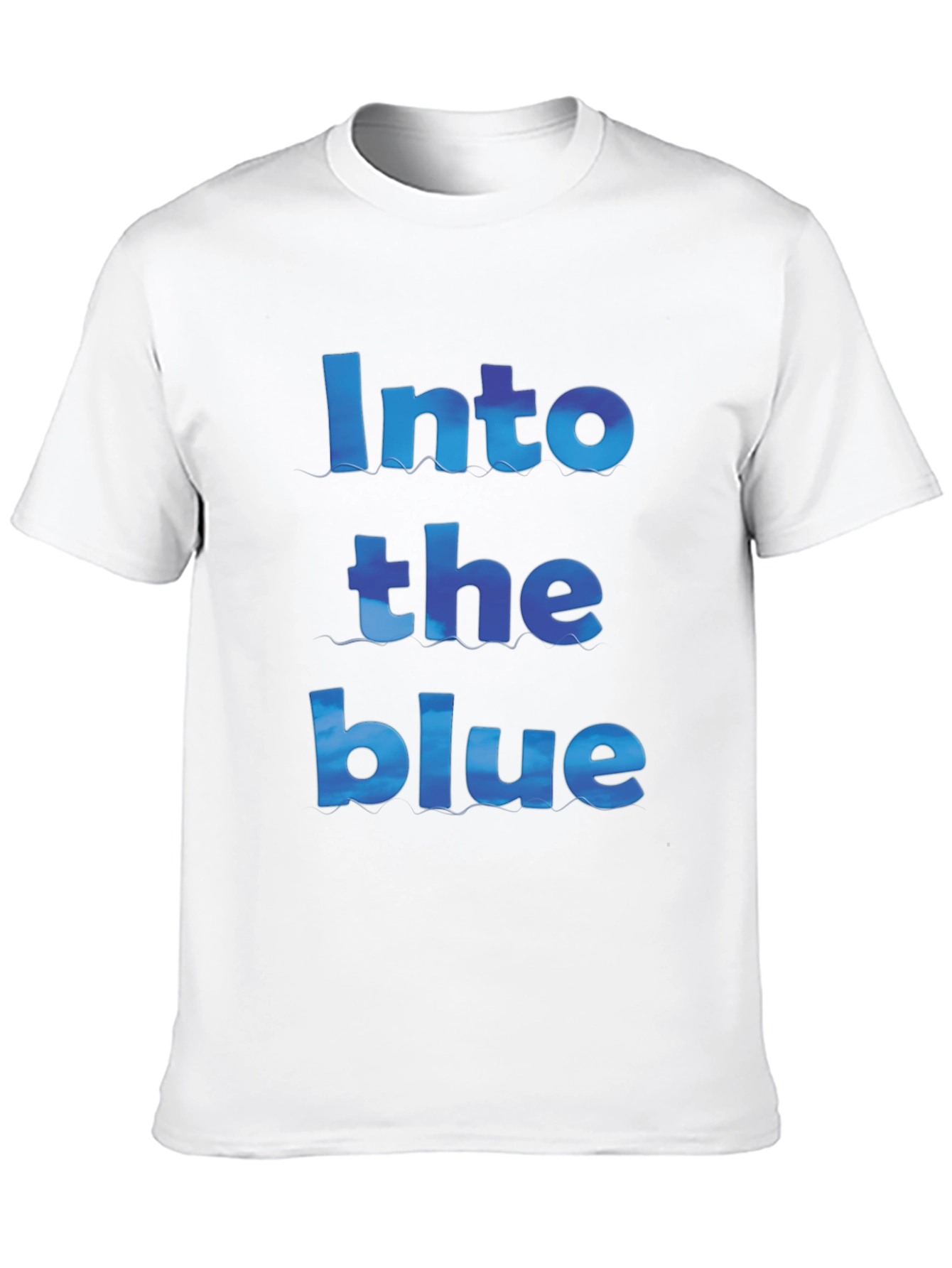 Black Into the Blue Graphic T-Shirt - Stylish Comfort view 10
