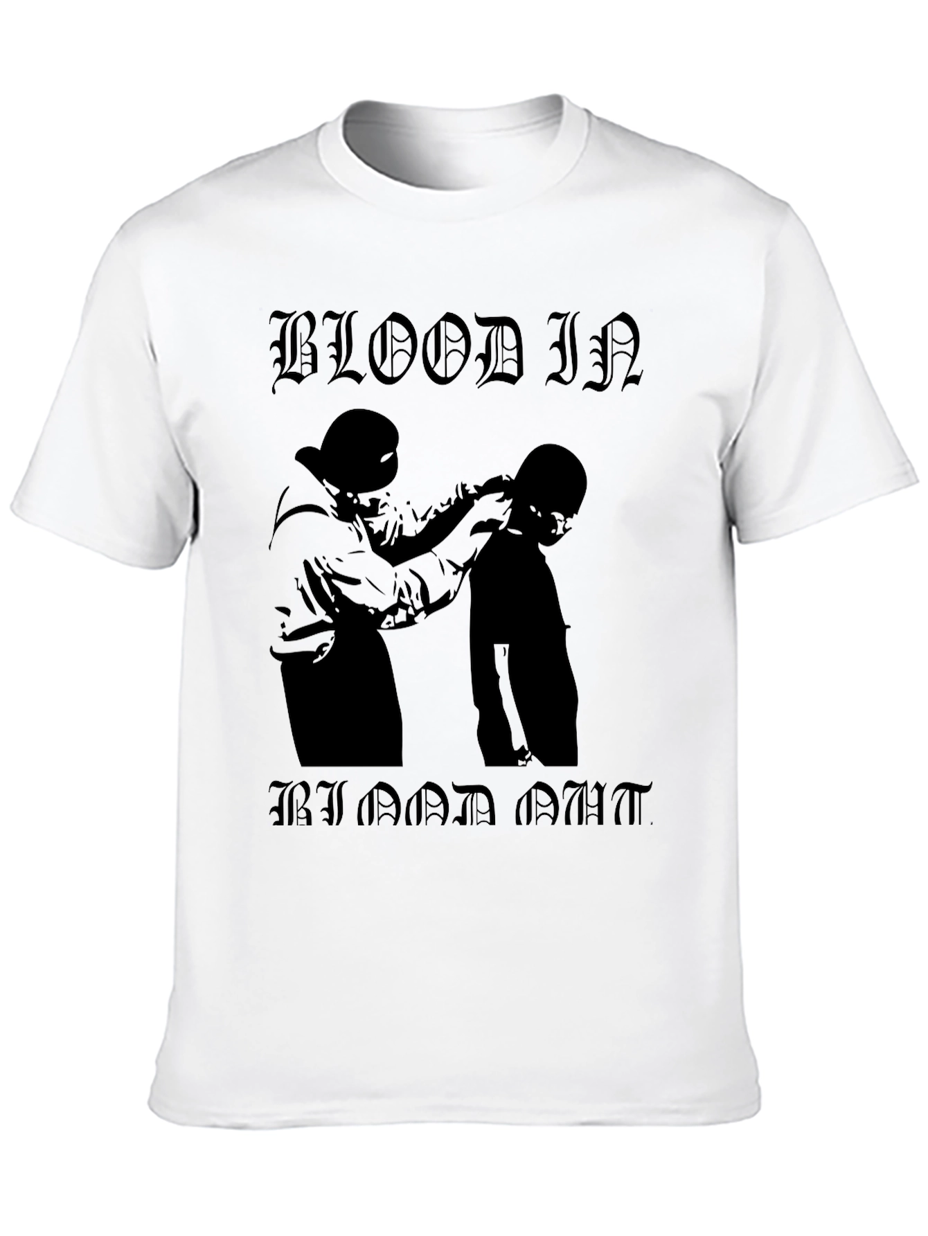 Black Blood In Blood Out Graphic Tee - Black view 10