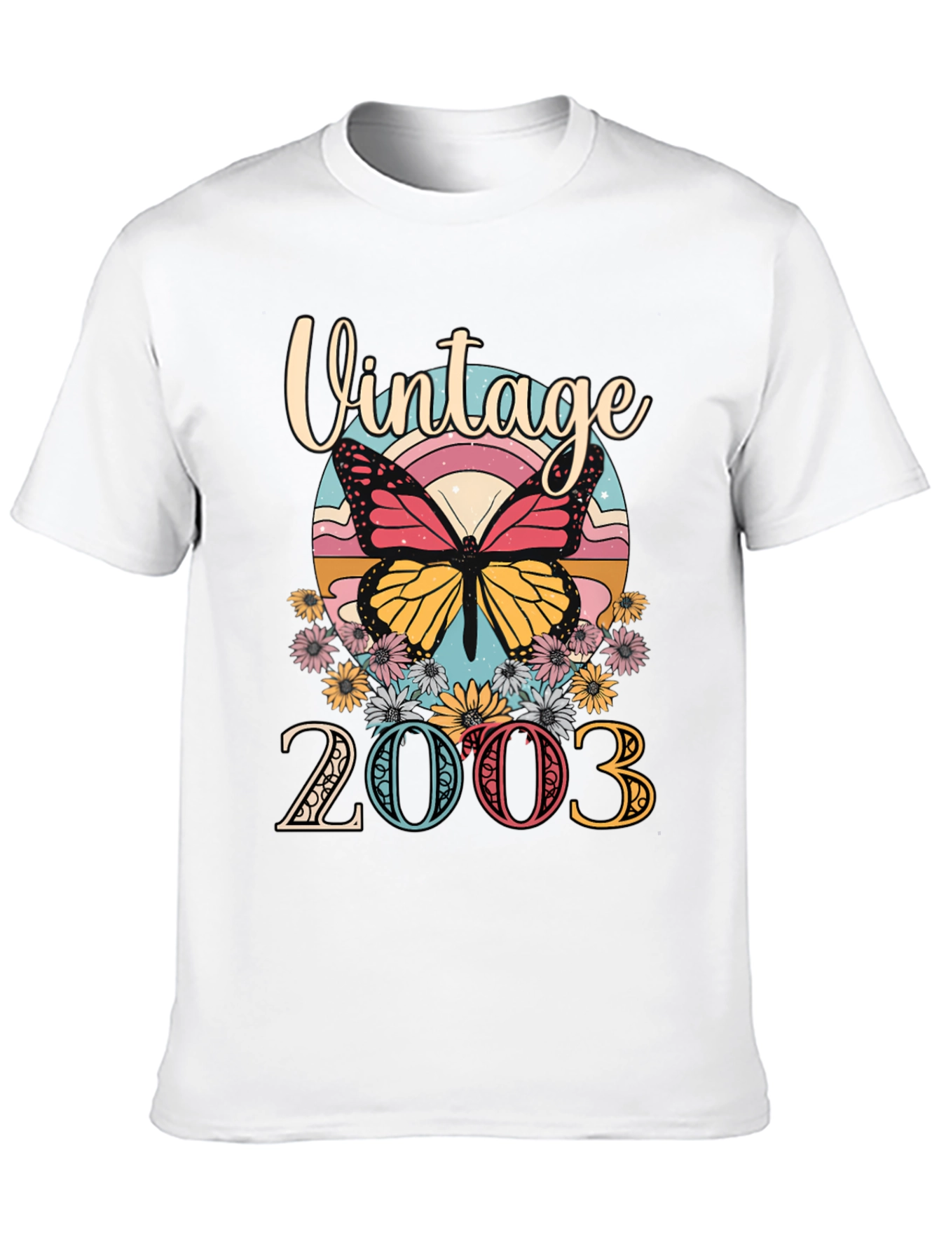 Black Vintage 2003 Butterfly Graphic Tee view 10