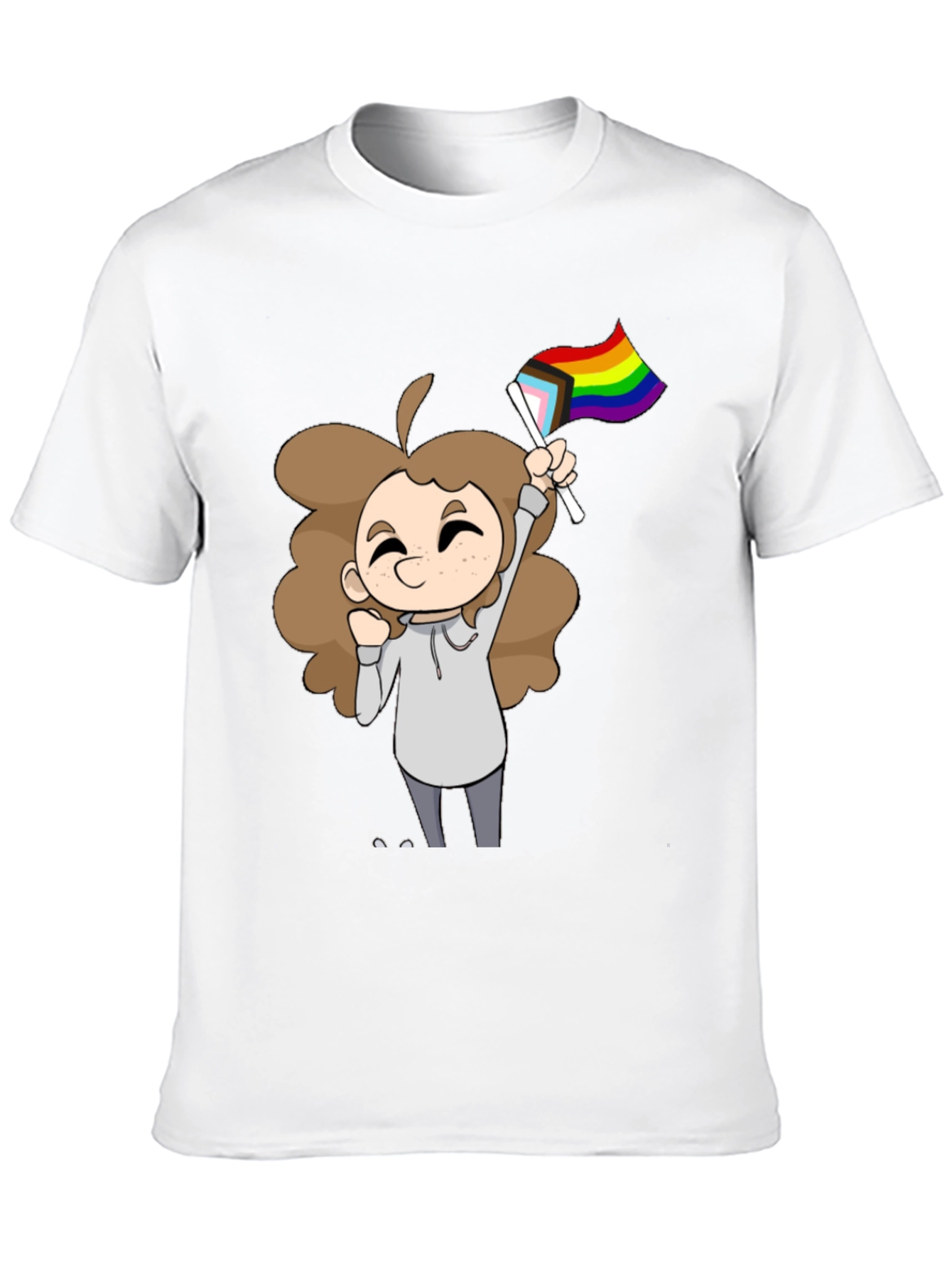 Black Pride Cartoon T-Shirt view 10