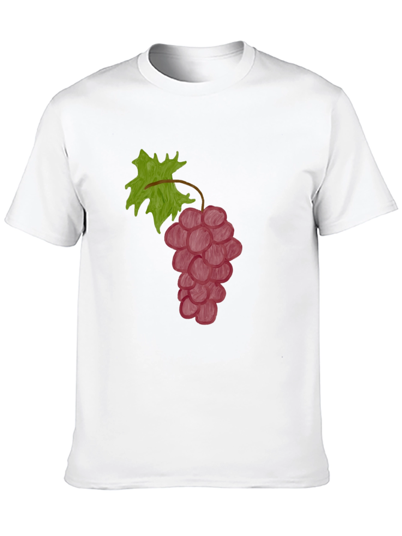 Black Grape Graphic Tee - Casual Black T-Shirt view 10