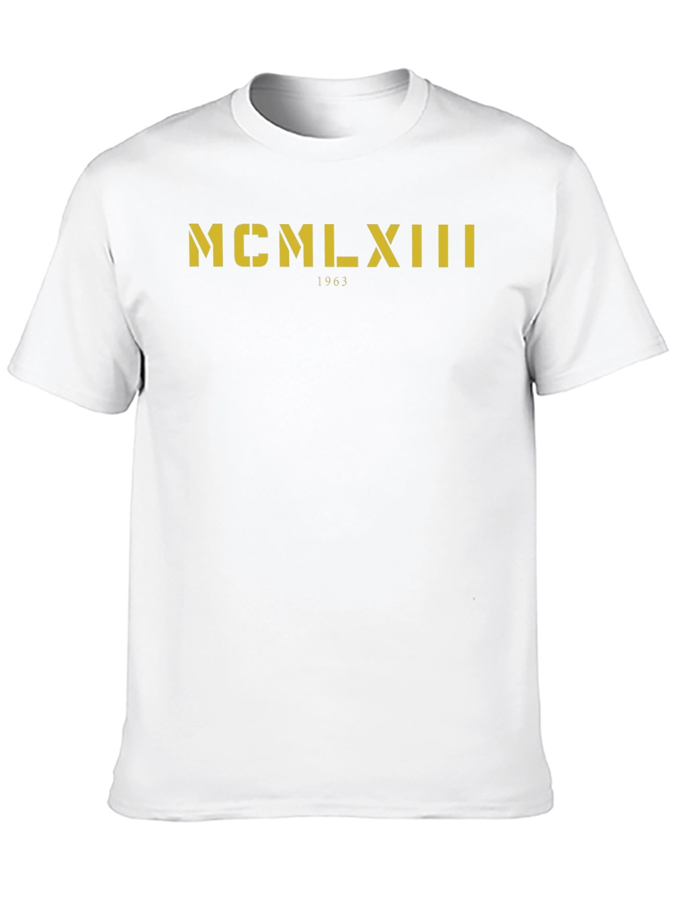Black MCMLXIII 1963 Graphic Tee - Mens Black T-Shirt view 10