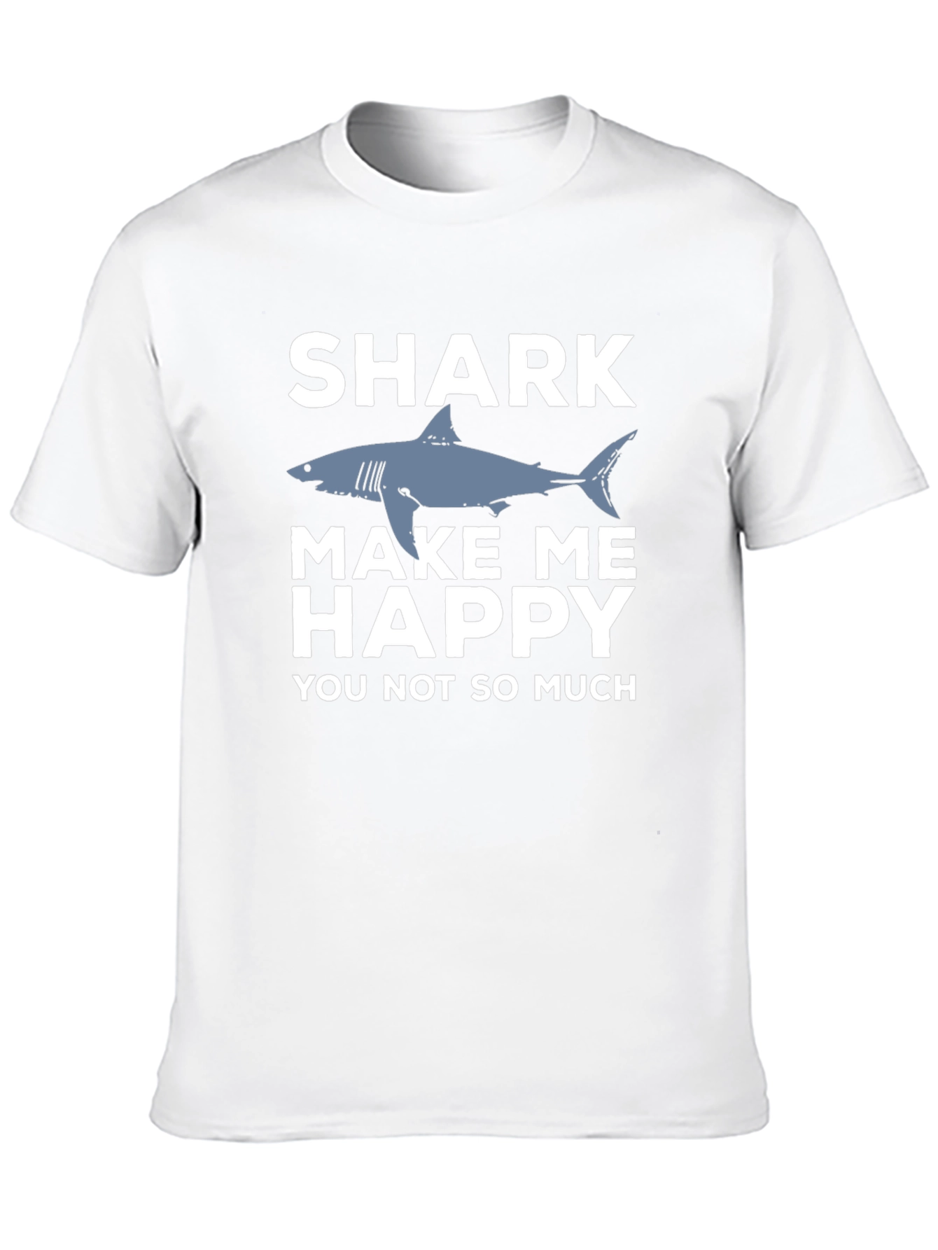 Black Shark Lover T-Shirt - Funny Graphic Tee view 10