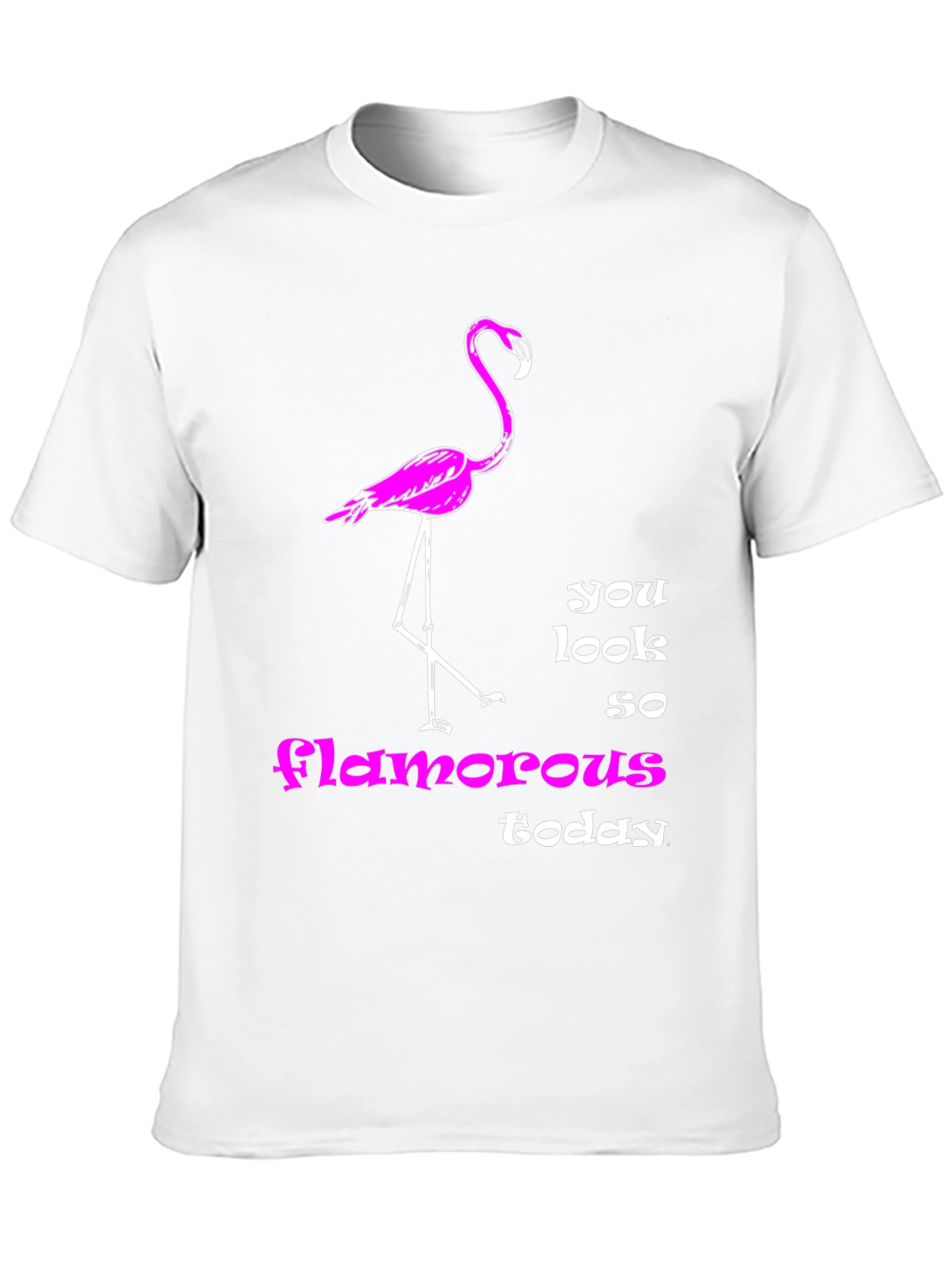 Black Flamingo T-Shirt: You Look So Glamorous Today view 10