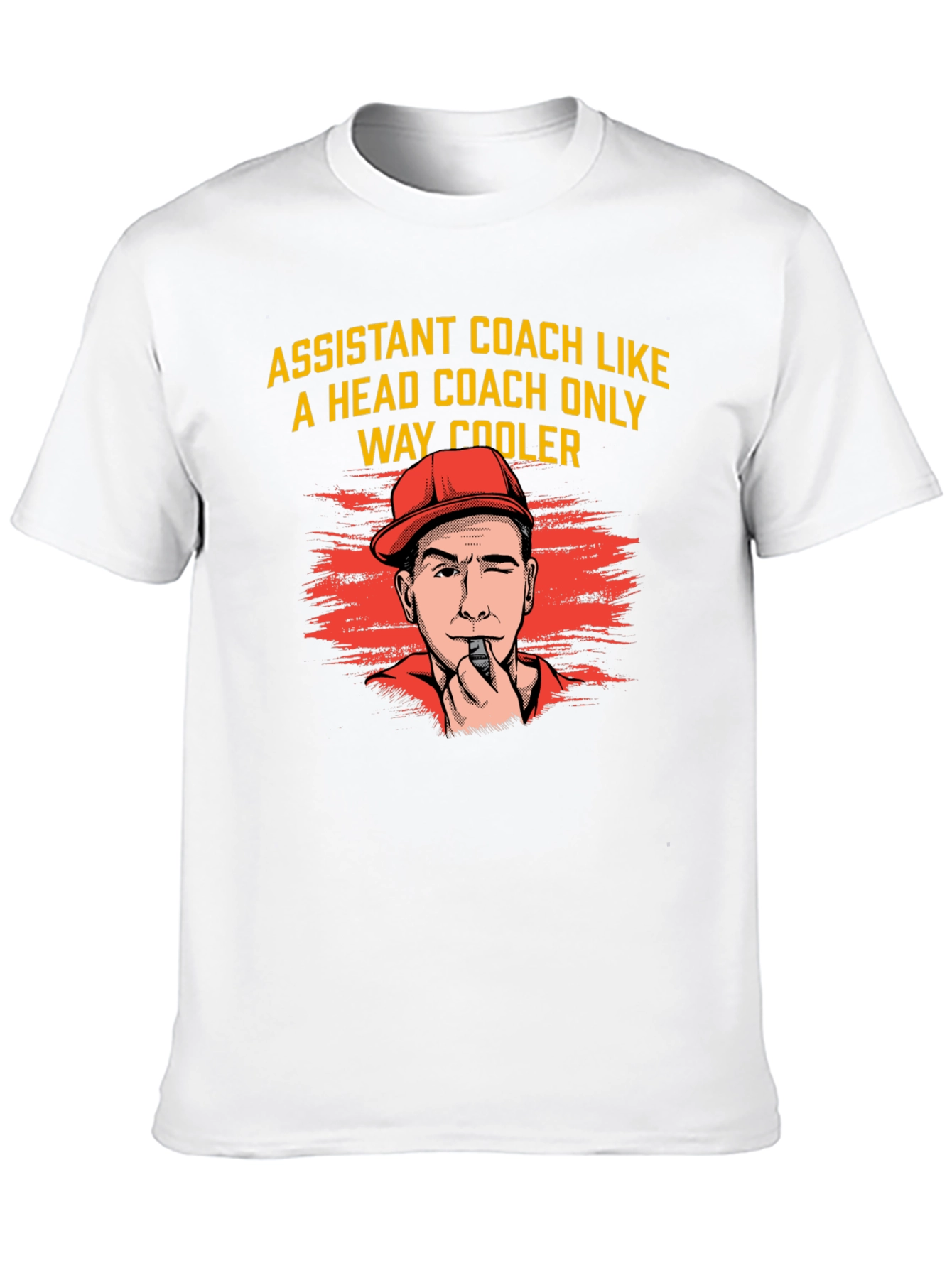 Black Assistant Coach Graphic Tee - Way Cooler Design! view 10