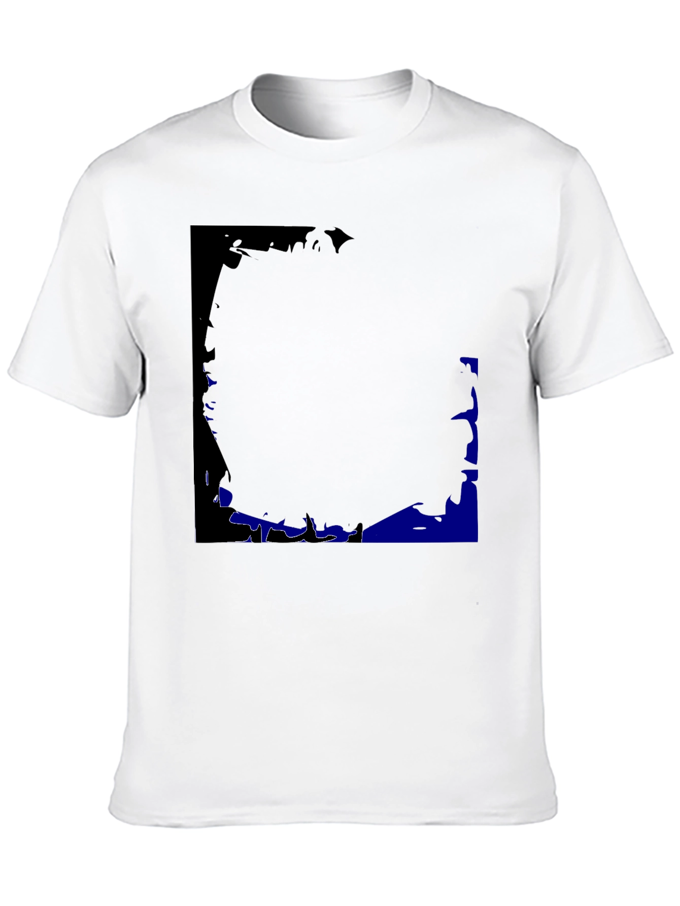 Black Black Graphic Print Crew Neck T-Shirt view 10