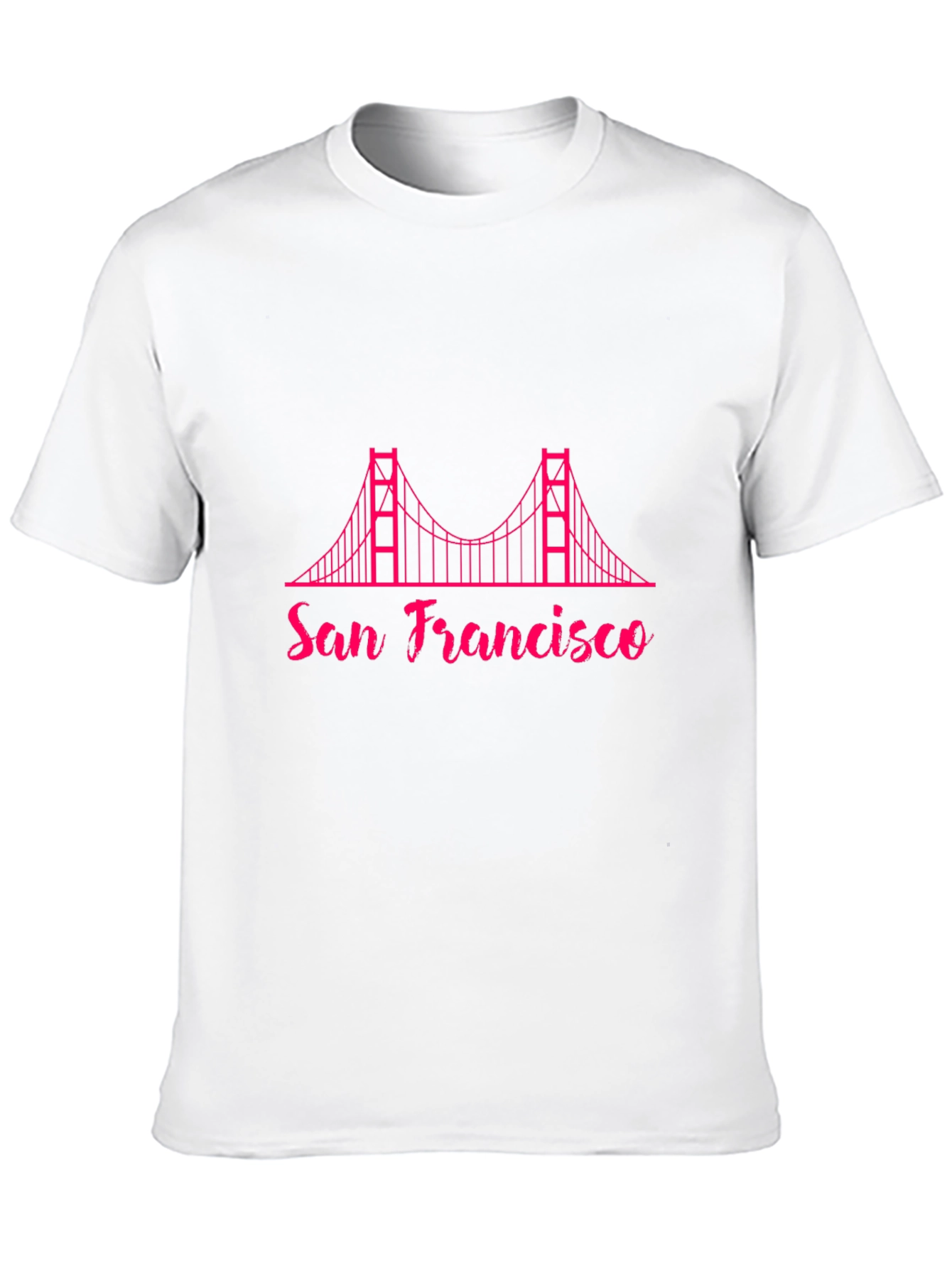 Black San Francisco Bridge Graphic Tee - Black view 10