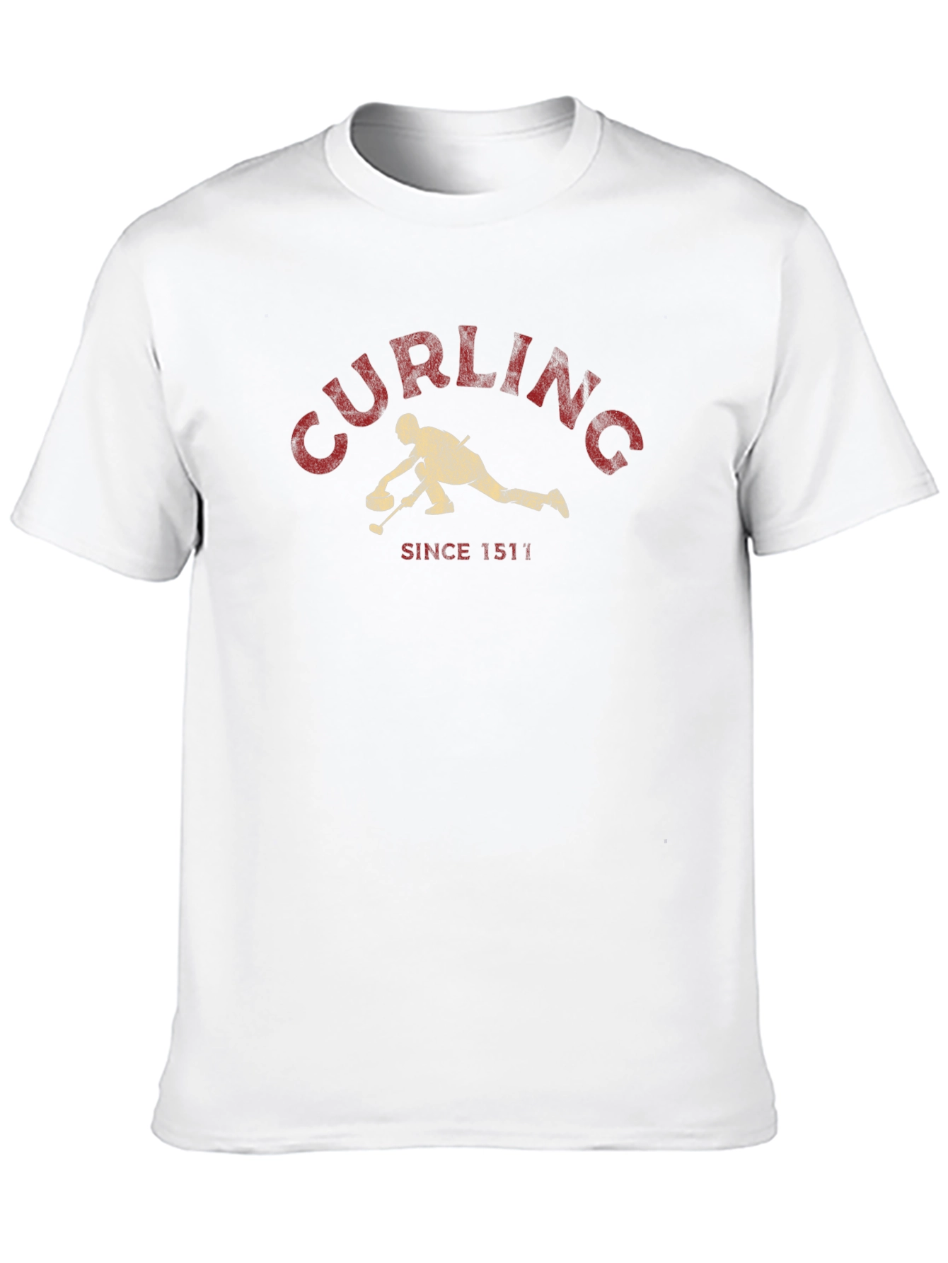 Black Curling Since 1511 Graphic T-Shirt view 10