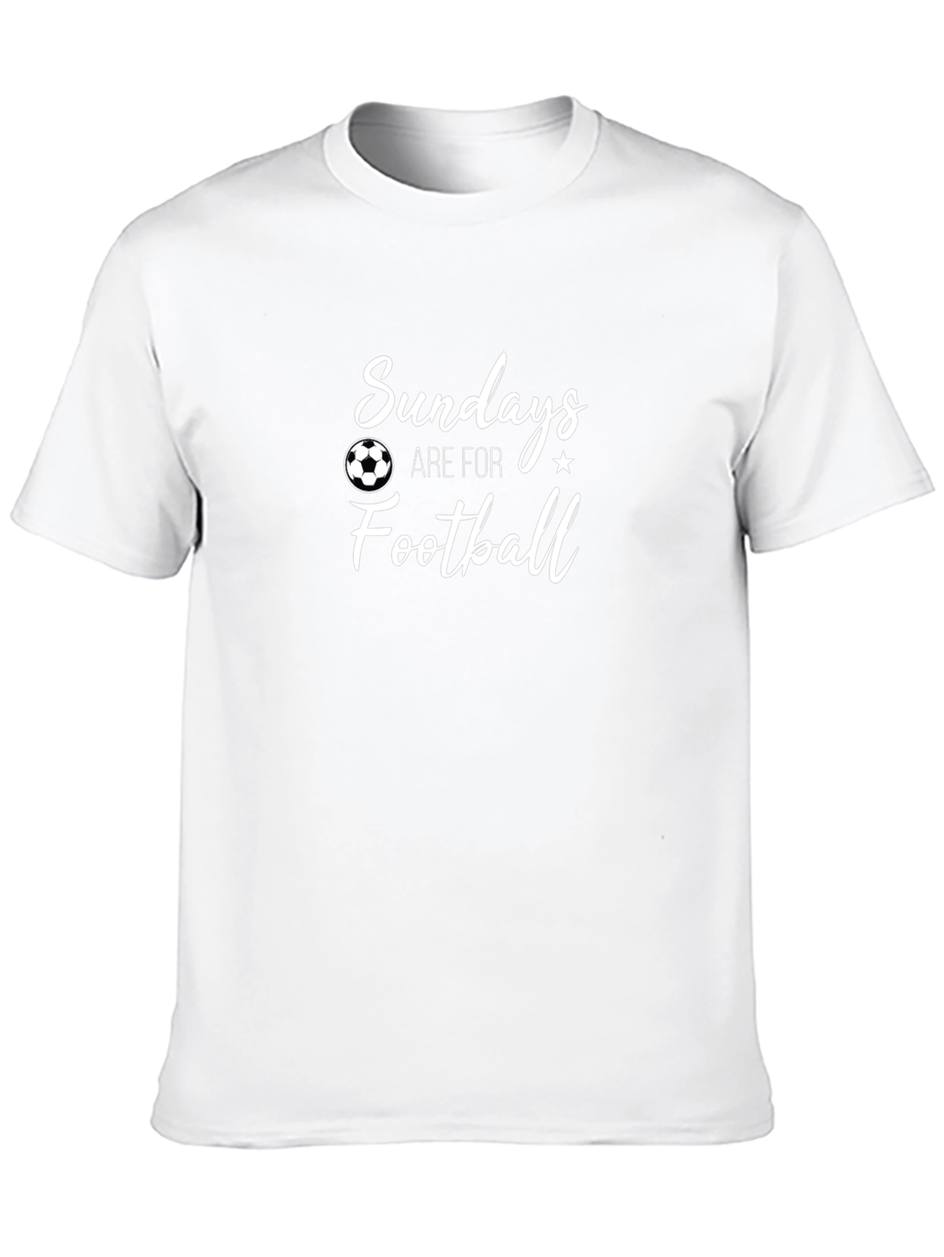 Black Sundays are for Football T-Shirt view 10