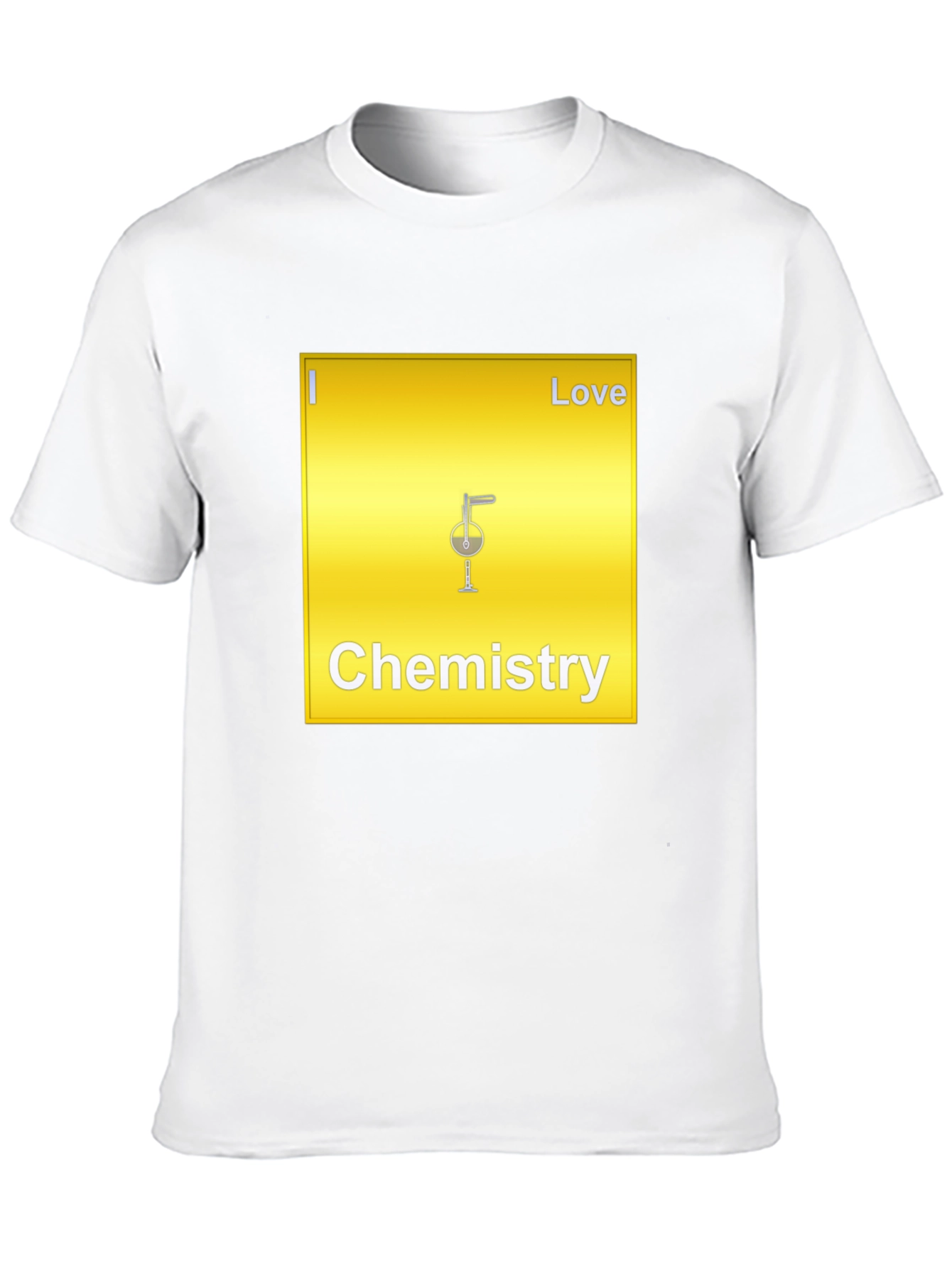 Black Chemistry Love T-Shirt - Black Cotton view 10