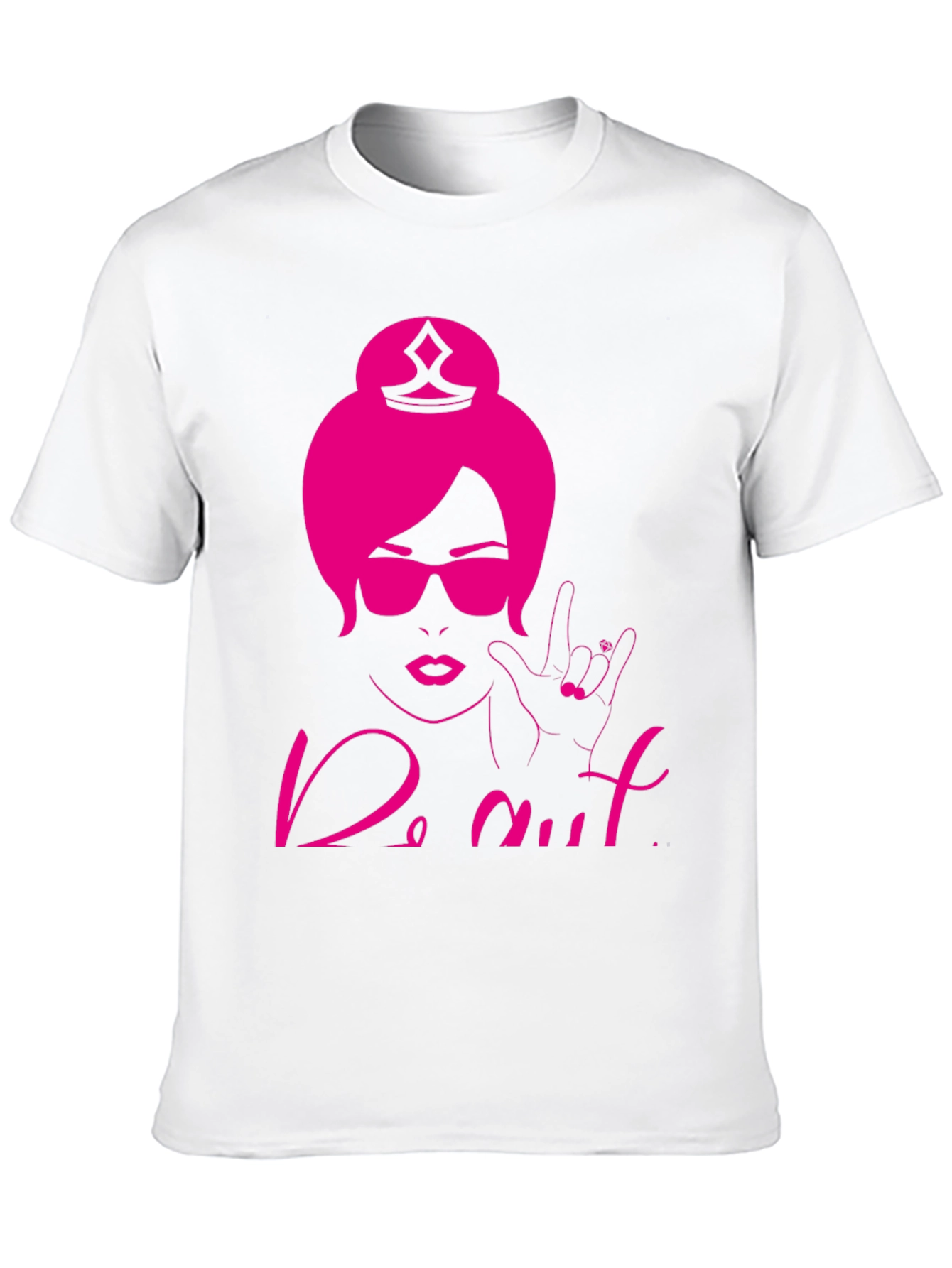 Black Do Nut T-Shirt - Black Crew Neck Tee view 10