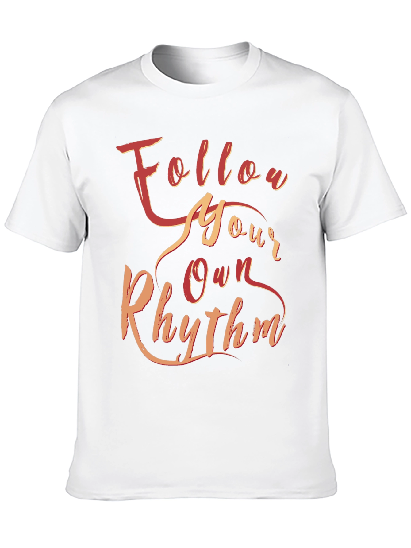 Black Follow Your Own Rhythm Graphic Tee view 10