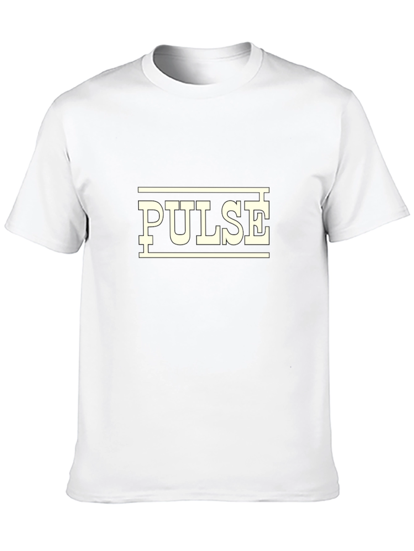 Black Pulse Graphic T-Shirt - Black Cotton Tee view 10