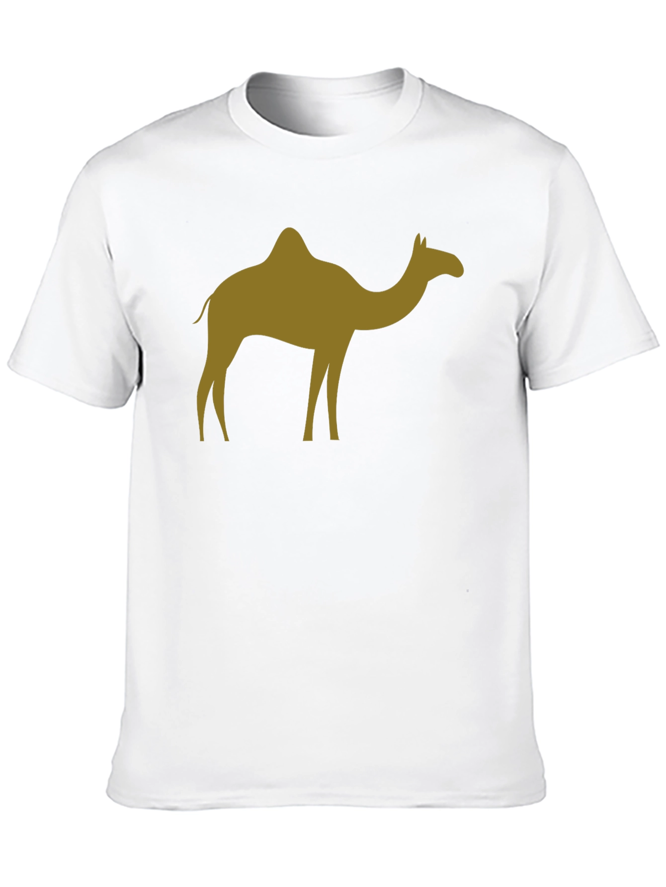 Black Camel Silhouette Black T-Shirt view 10