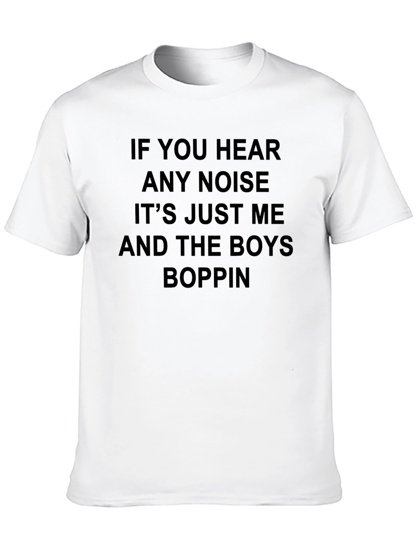 Black Boppin' Crew Neck T-Shirt view 10