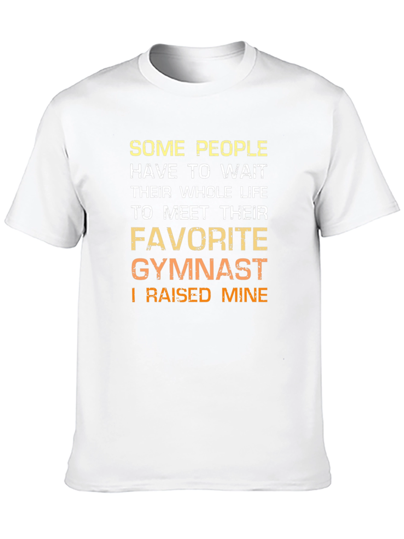 Favorite Gymnast T-Shirt - Gift for Gymnast's Parent - 10