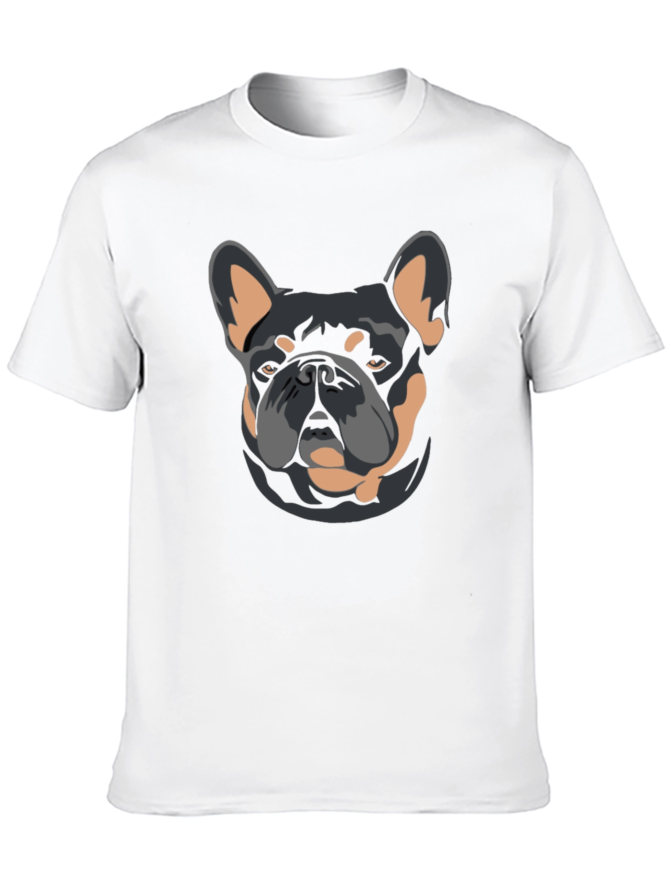 Black Black Dog Graphic T-Shirt - French Bulldog Design view 10