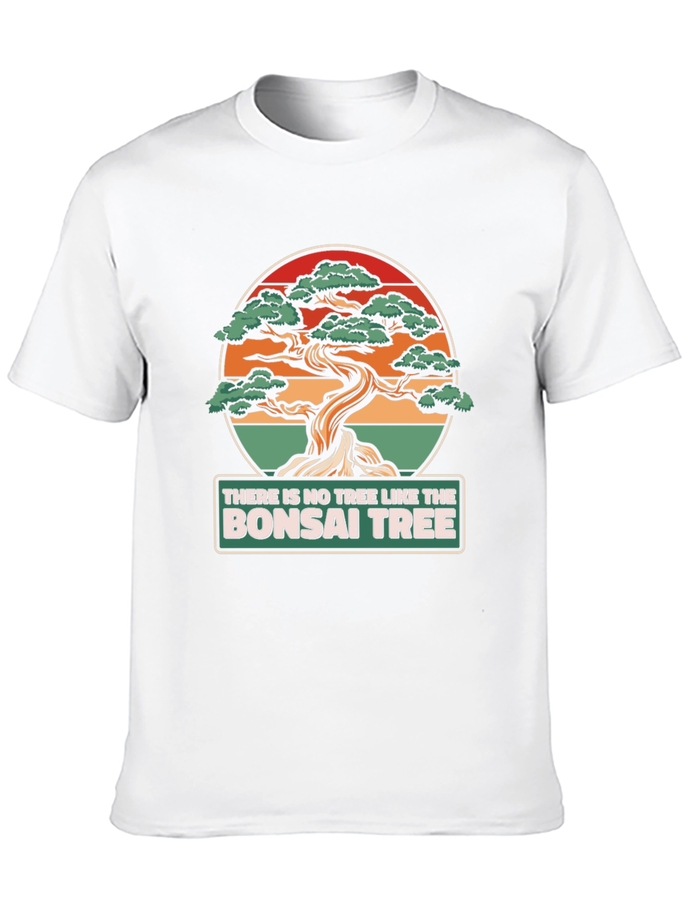 Black Bonsai Tree Graphic T-Shirt - Unique Design view 10