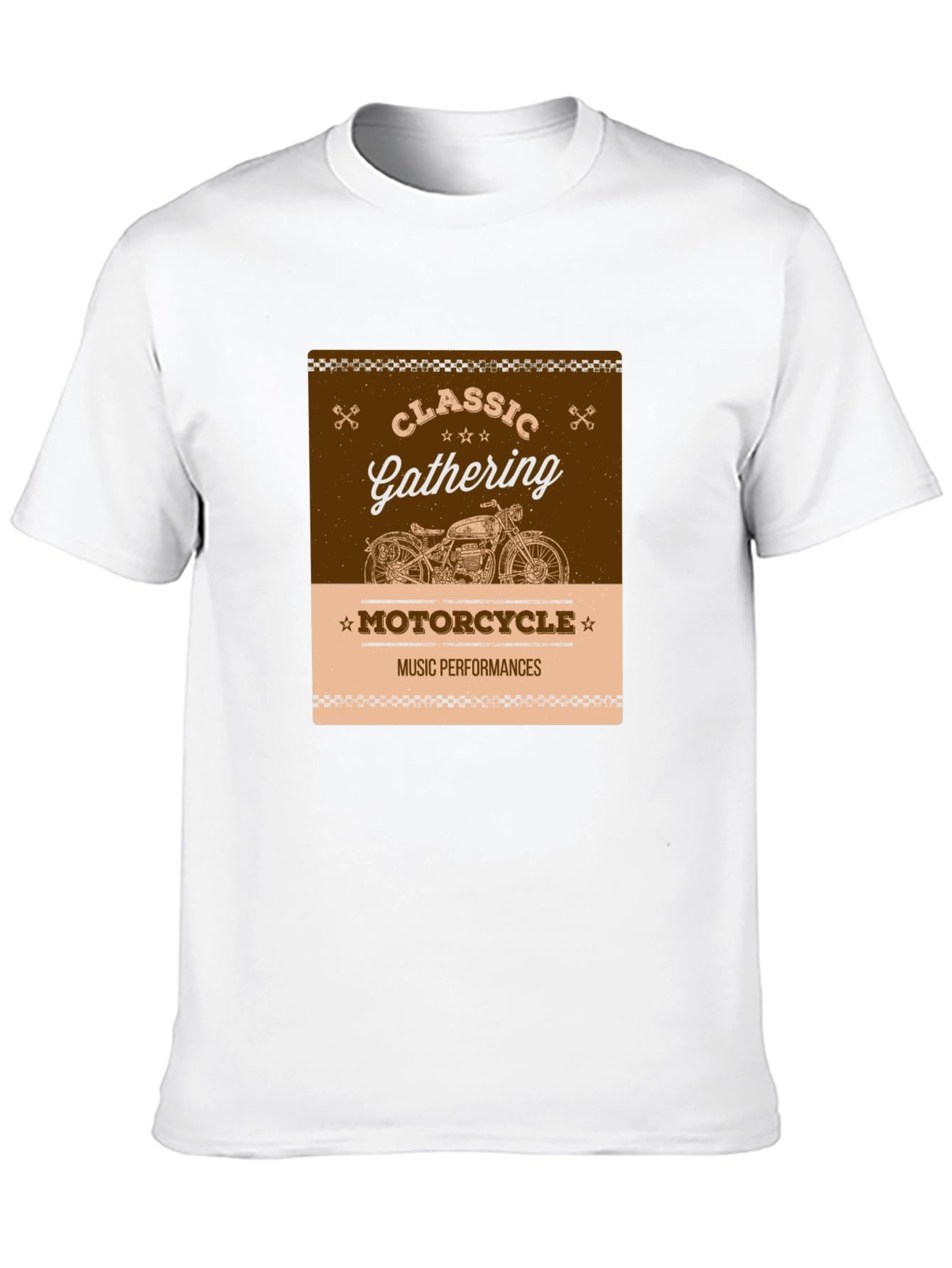 Black Classic Motorcycle Gathering Black T-Shirt view 10