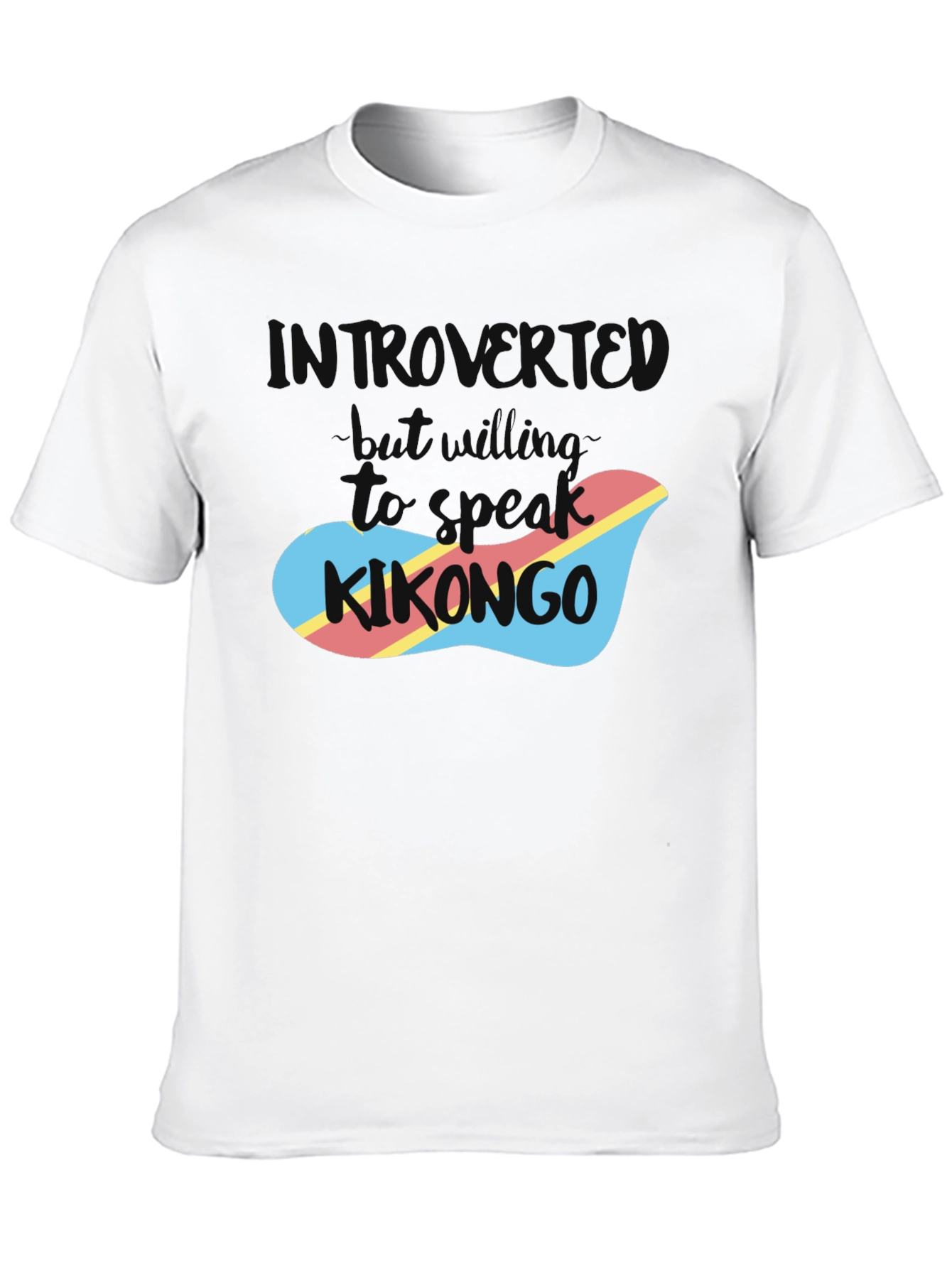 Black Introvert Kikongo T-Shirt view 10