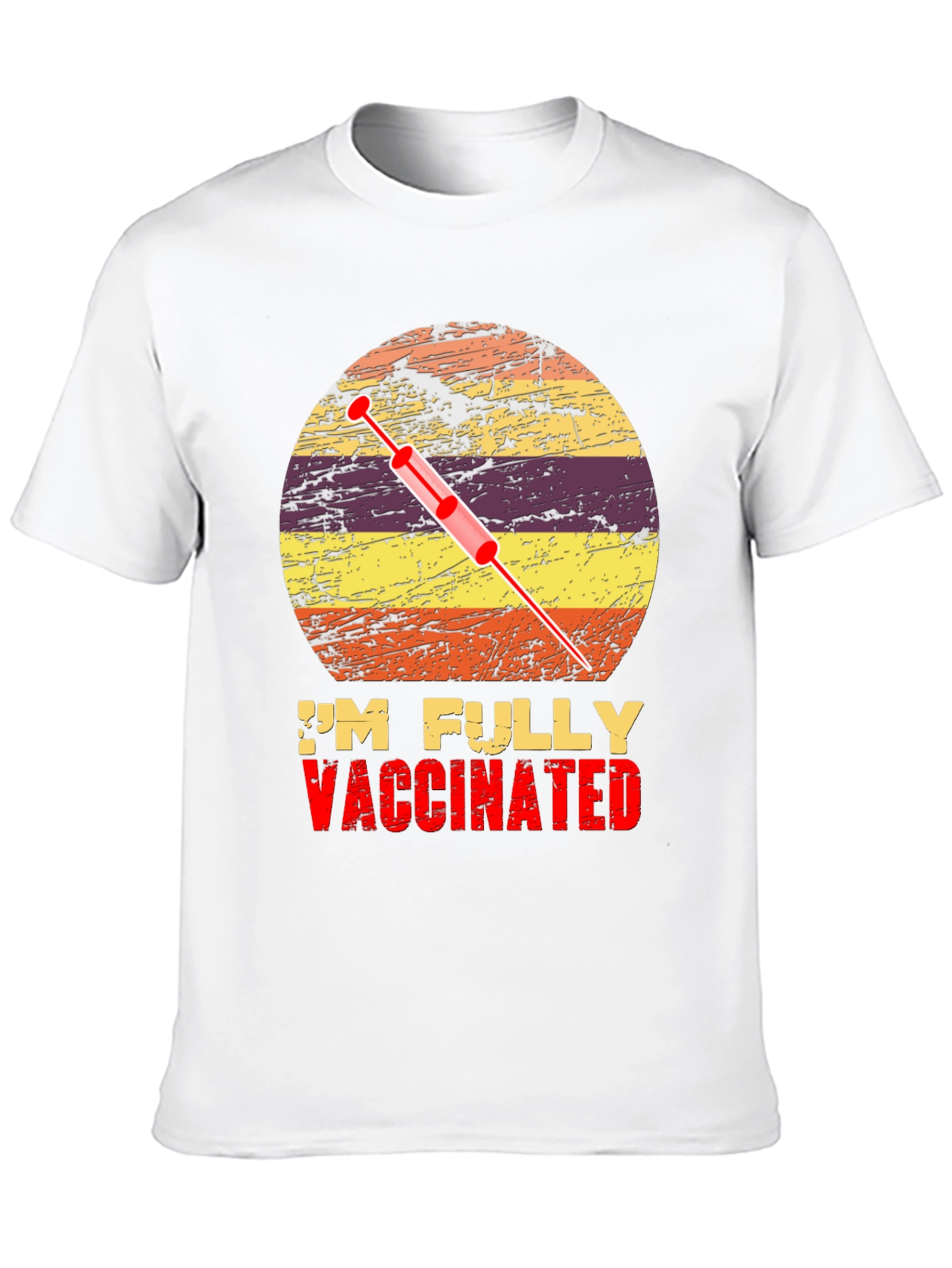 Black Fully Vaccinated Graphic Tee view 10