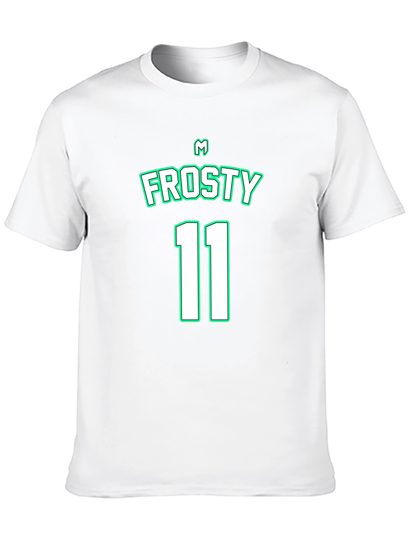 Black Frosty 11 Black T-Shirt view 10
