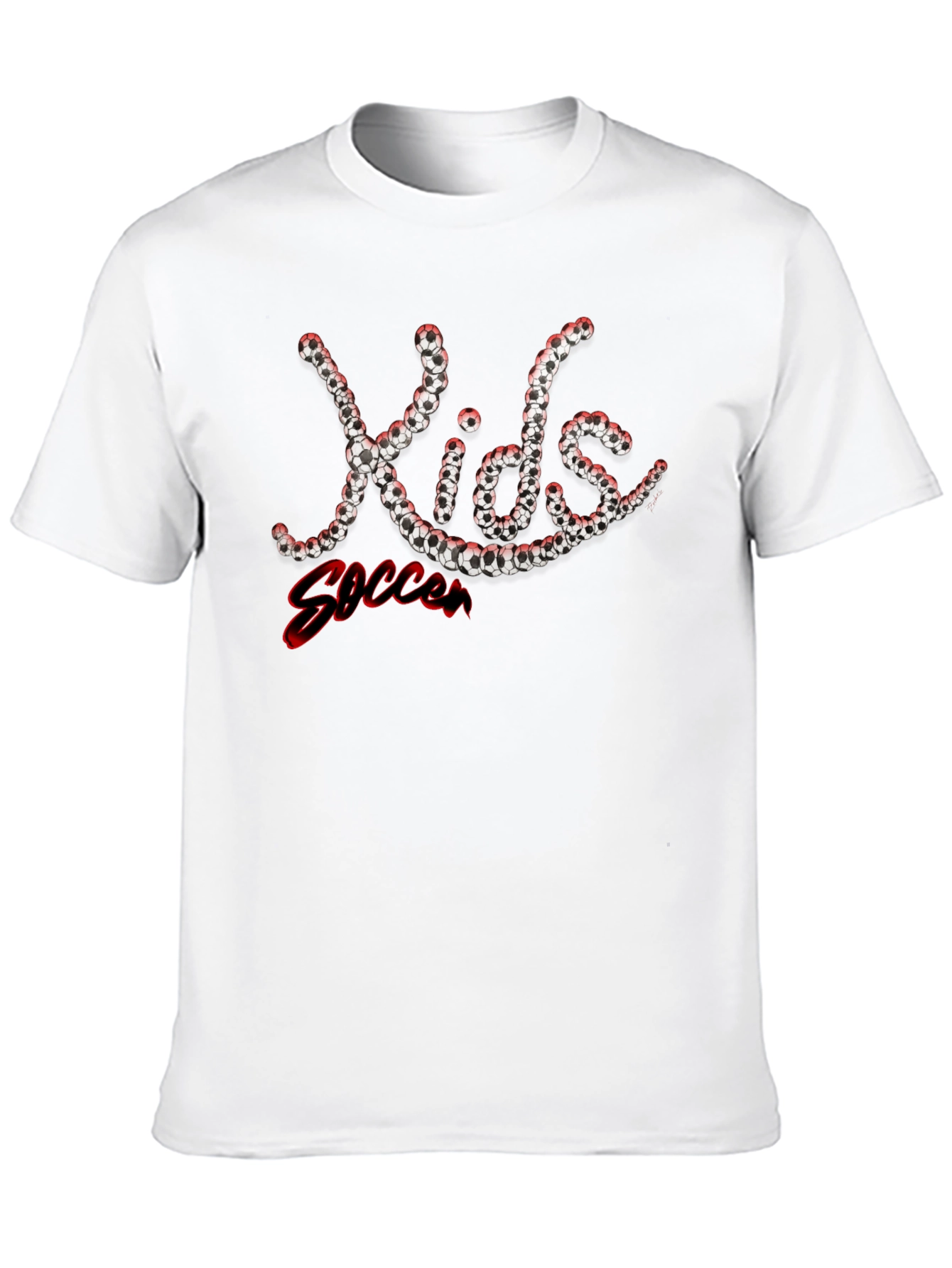 Kids Soccer Ball Graphic T-Shirt - 10