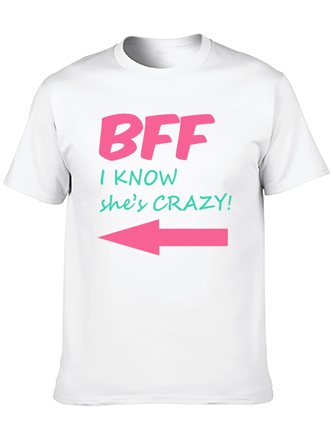 Black BFF Crazy Arrow T-Shirt view 10