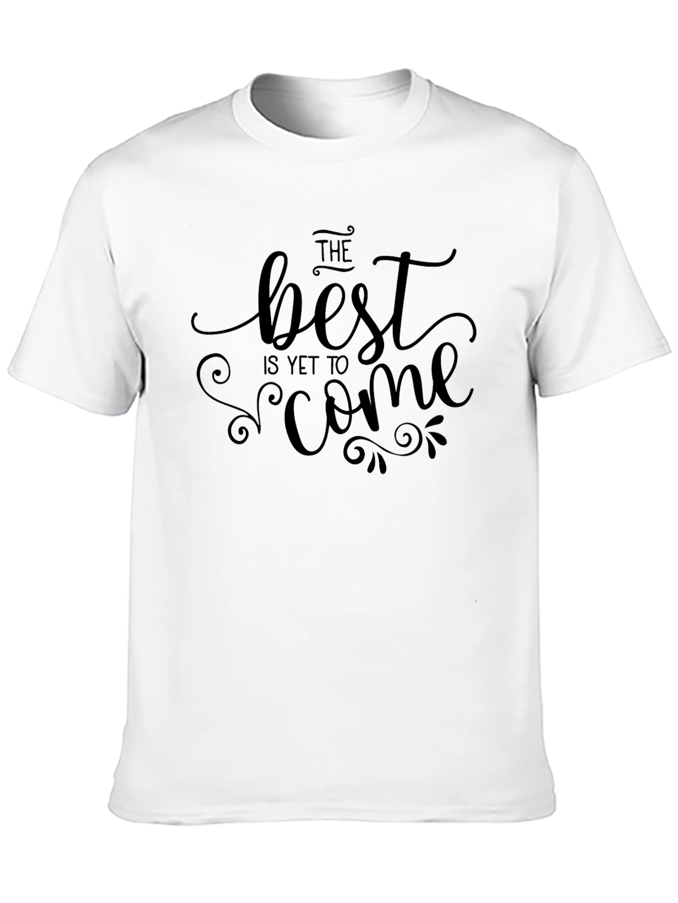 Black Inspirational Best is Yet to Come Black T-Shirt view 10