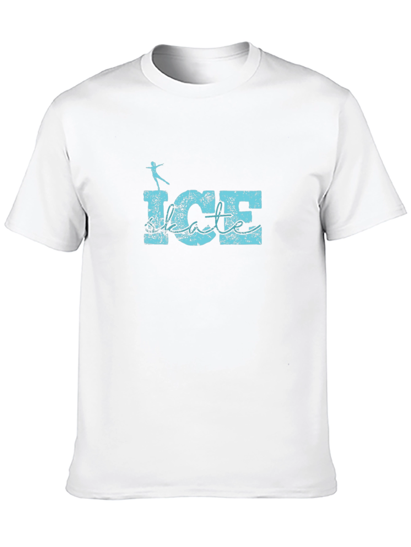 Black Ice Skate T-Shirt view 10