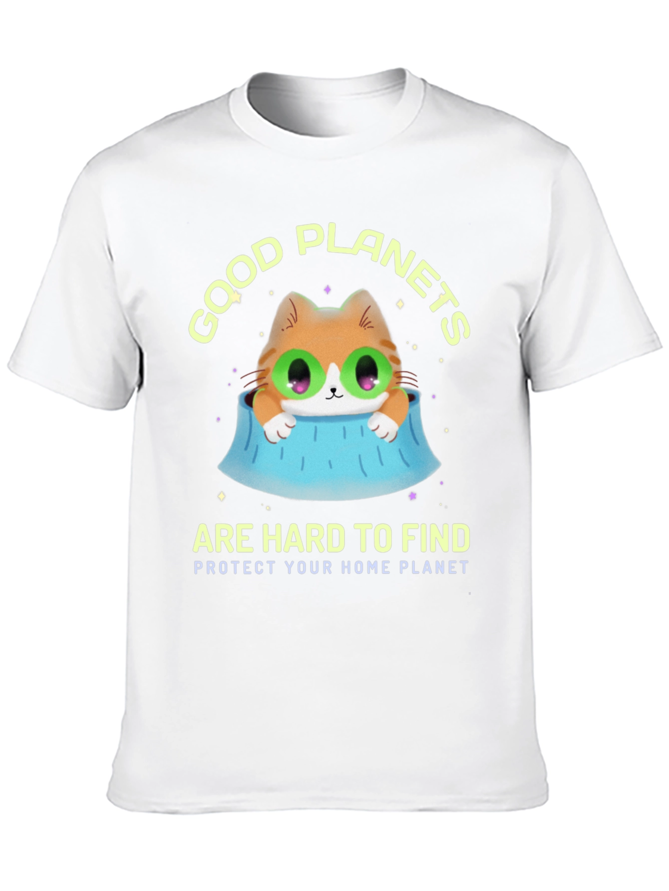 Black Good Planets Are Hard To Find T-Shirt view 10