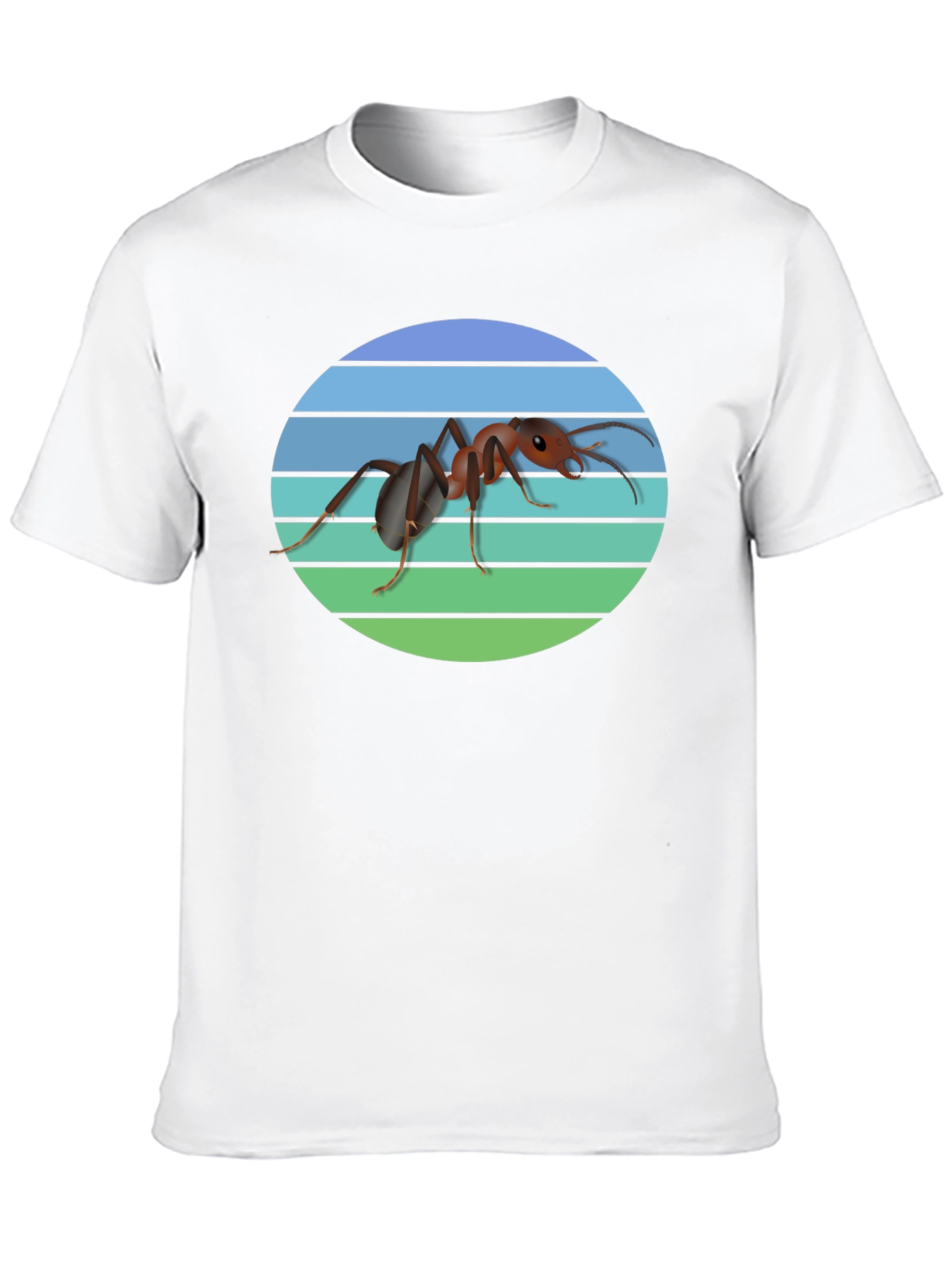 Black Ant Graphic T-Shirt - Cool Insect Design view 10