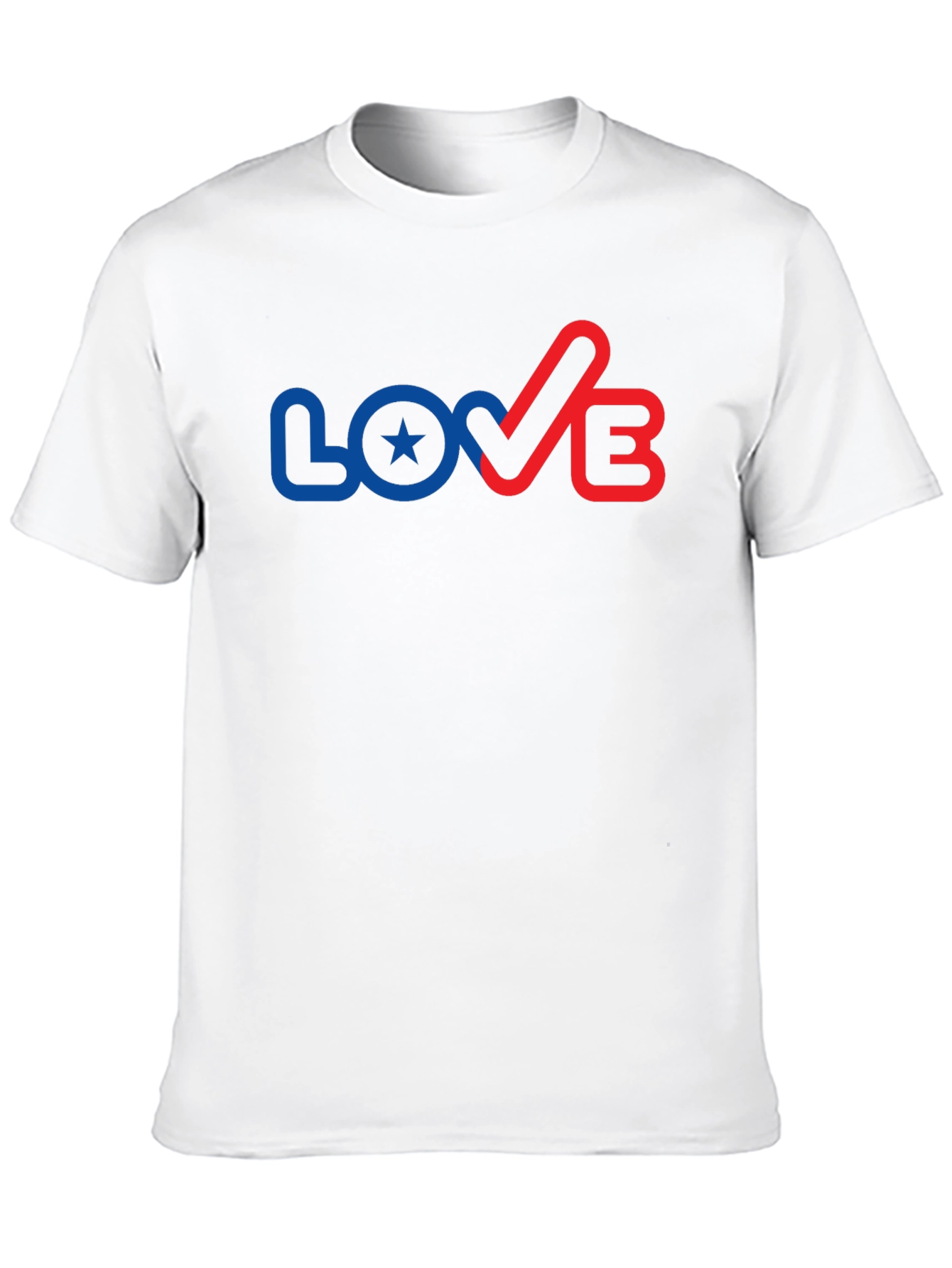 Black Patriotic Love T-Shirt view 10