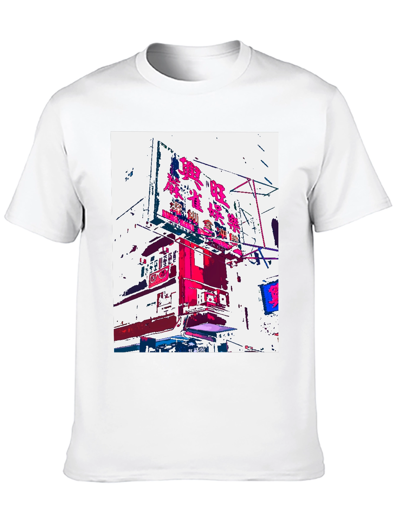 Black Cityscape Graphic Tee - Urban Style view 10