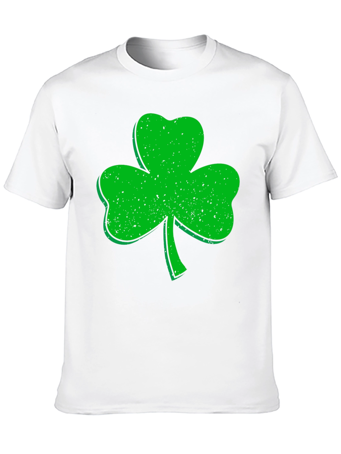 Black Shamrock Graphic Tee - St. Patrick's Day Apparel view 10