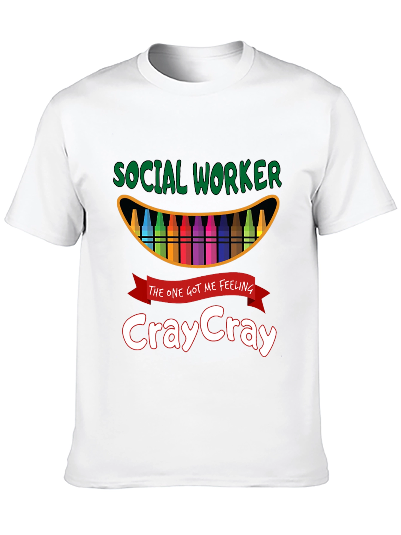 Black Social Worker CrayCray T-Shirt view 10