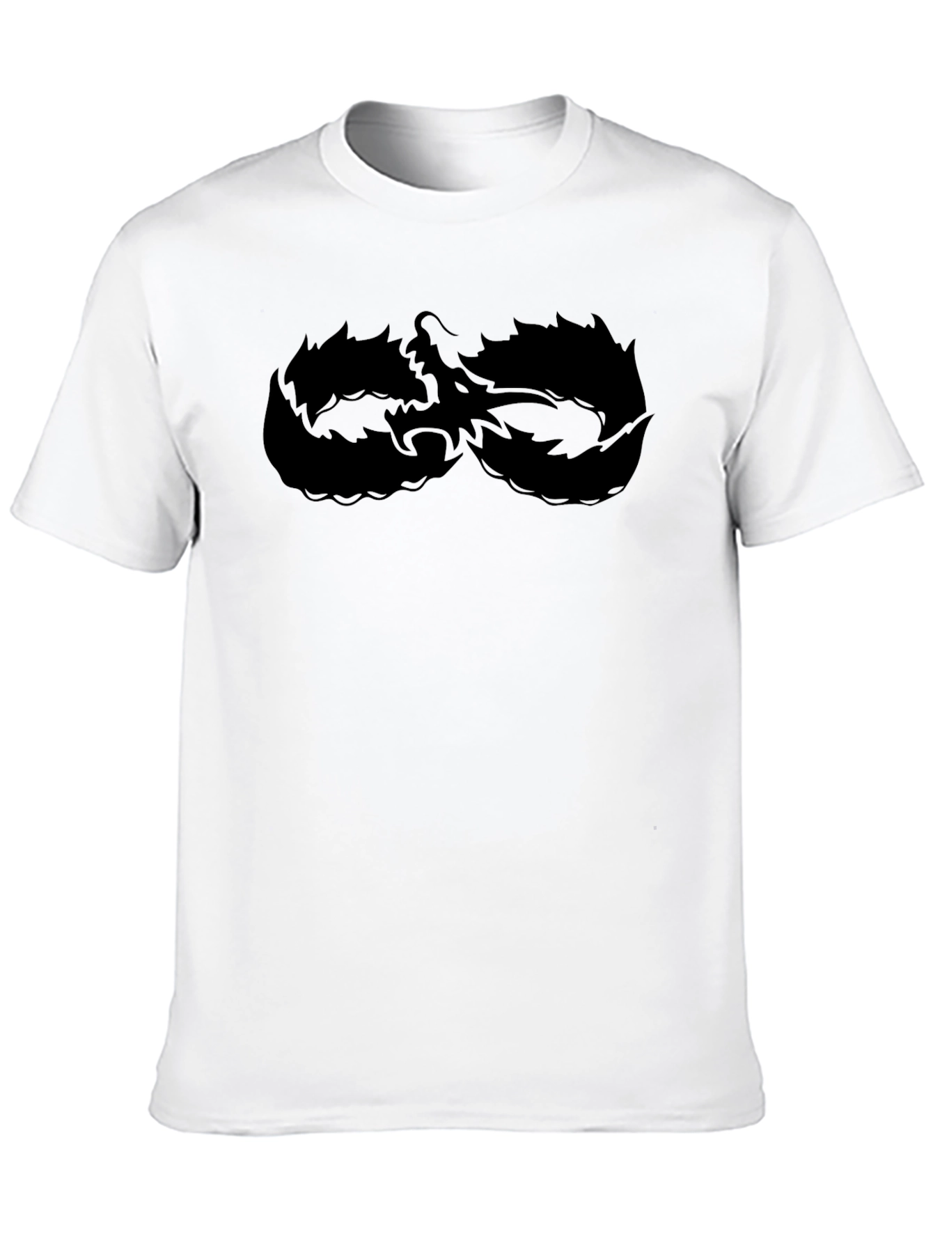 Black Bold Black Dragon Infinity T-Shirt view 10