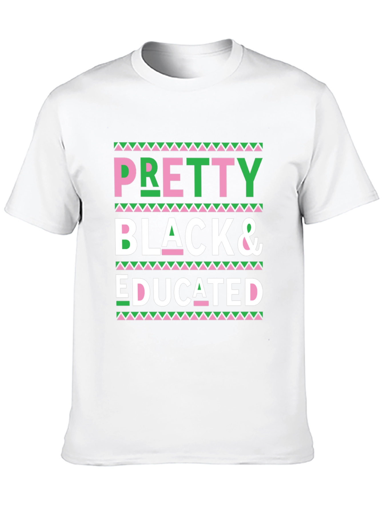 Black Pretty Black & Educated Tee view 10