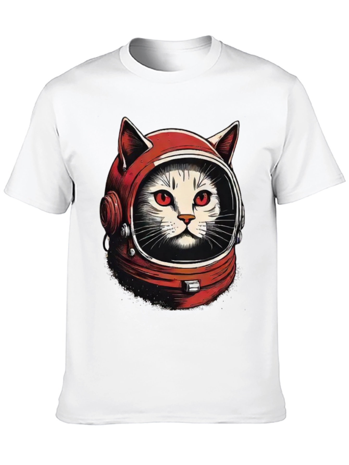 Black Catstronaut Graphic T-Shirt view 10