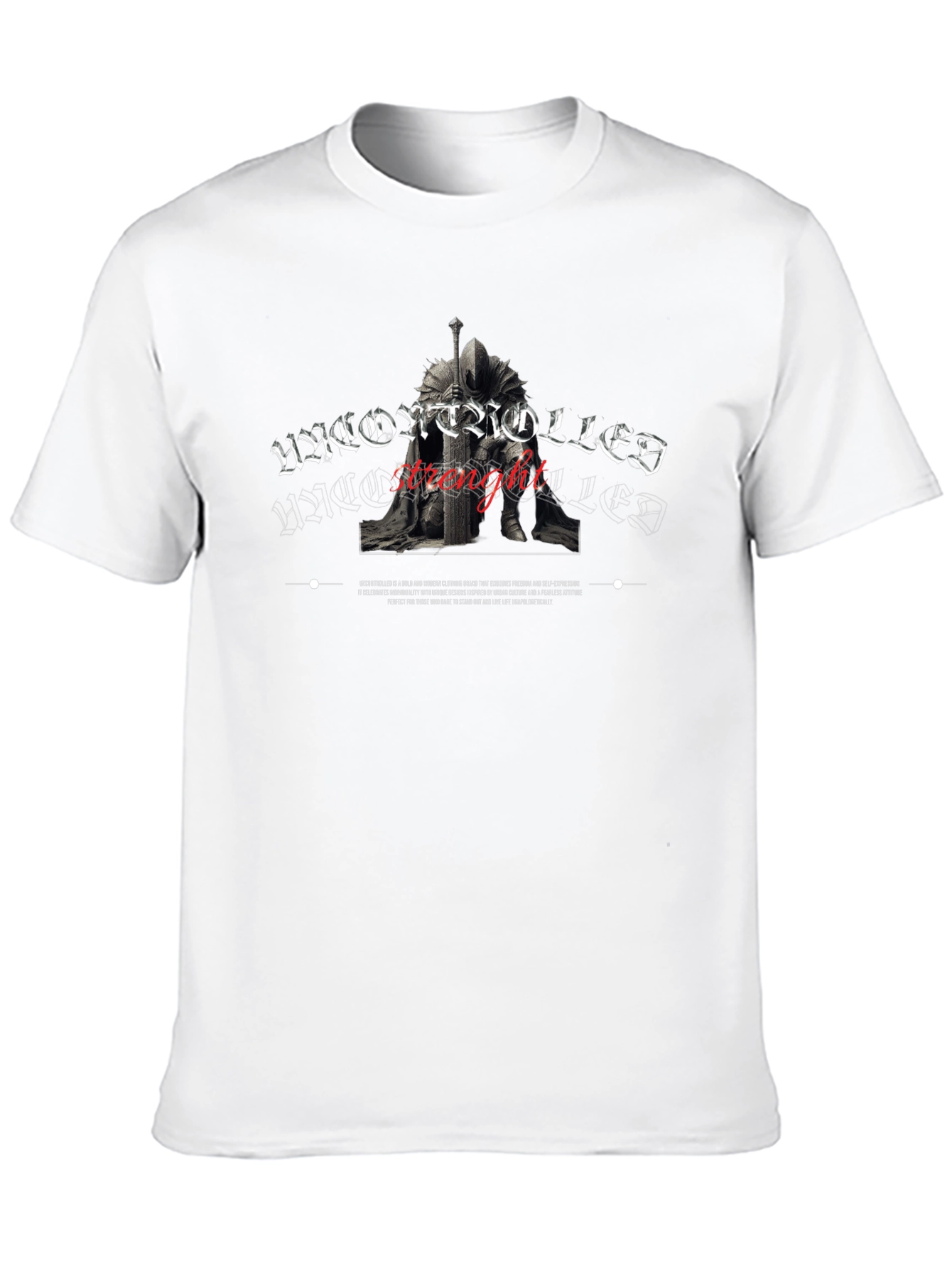 Black Uncontrolled Midnight Graphic Tee view 10