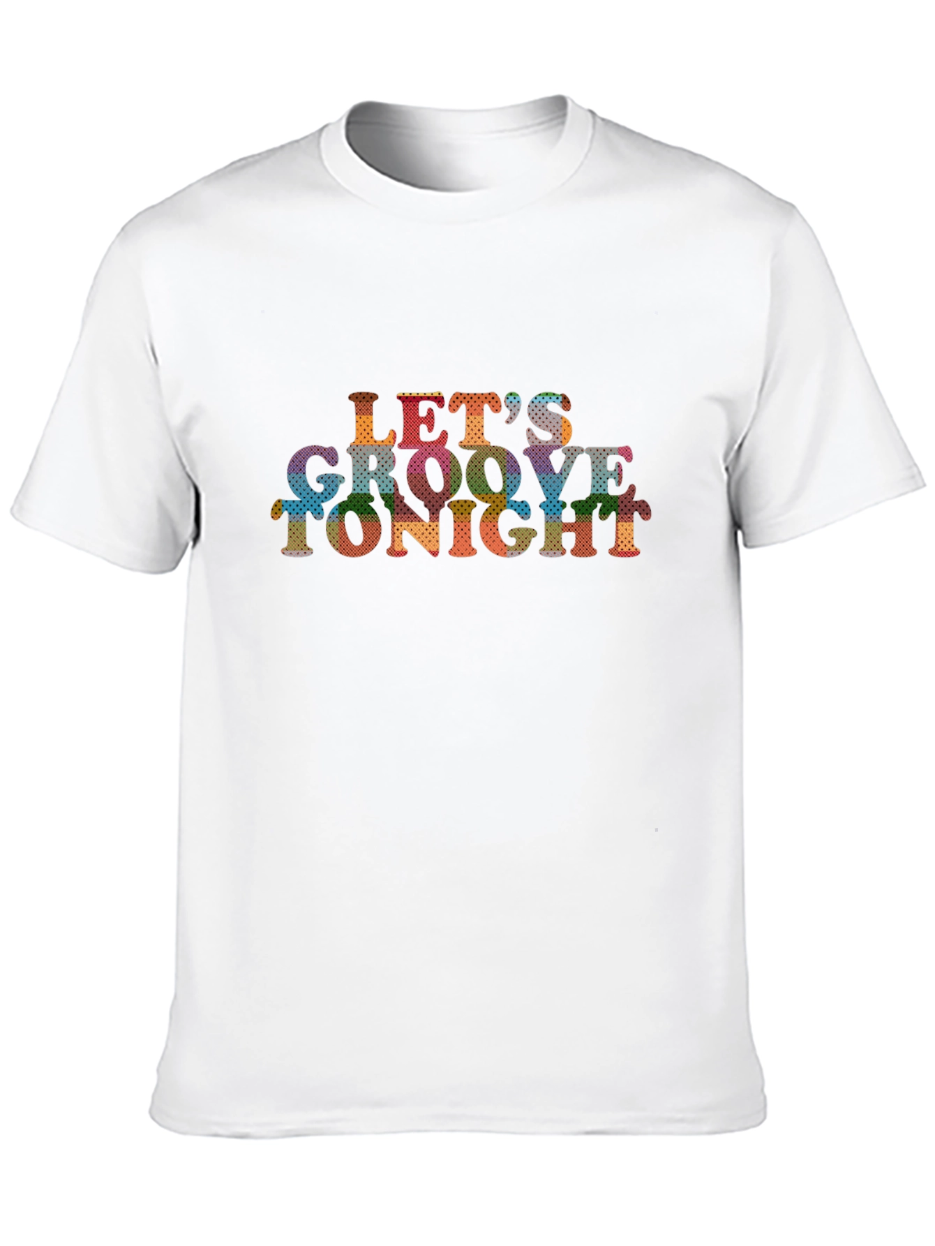 Black Let's Groove Tonight Graphic Tee view 10