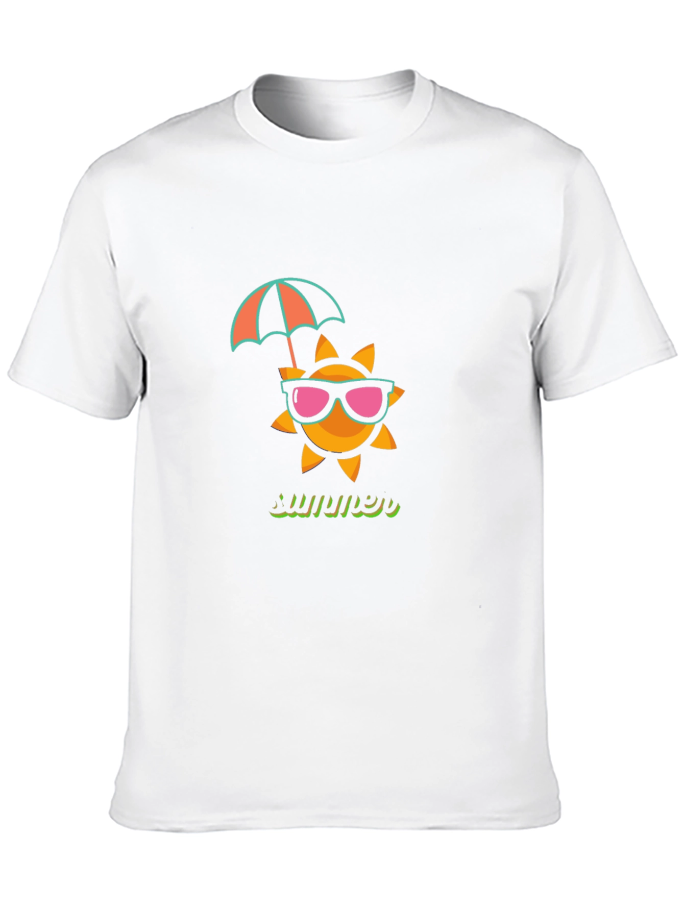 Black Summer Sun T-Shirt view 10