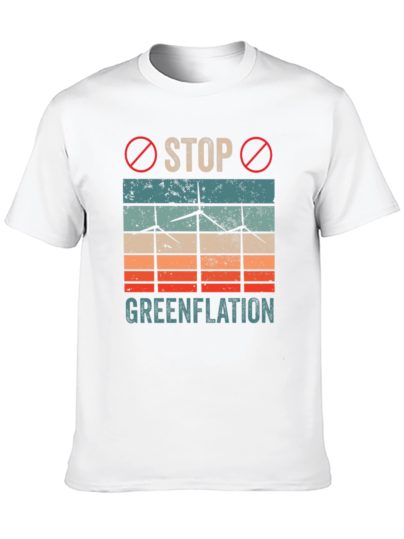 Black Stop Greenflation T-Shirt view 10