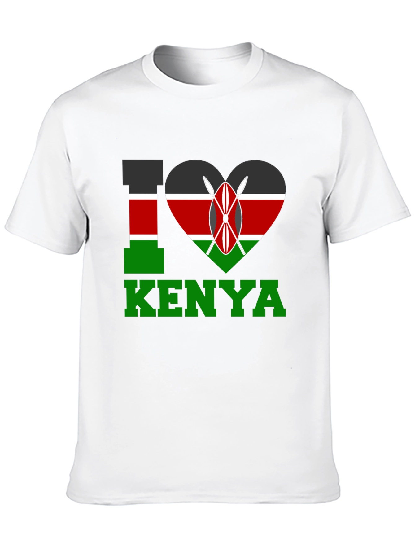I Love Kenya T-Shirt - National Pride - 10