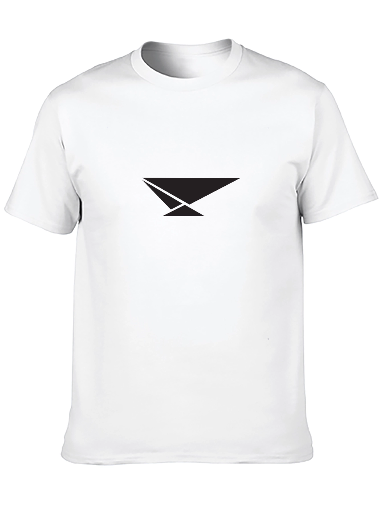 Black Modern Black Graphic Tee view 10